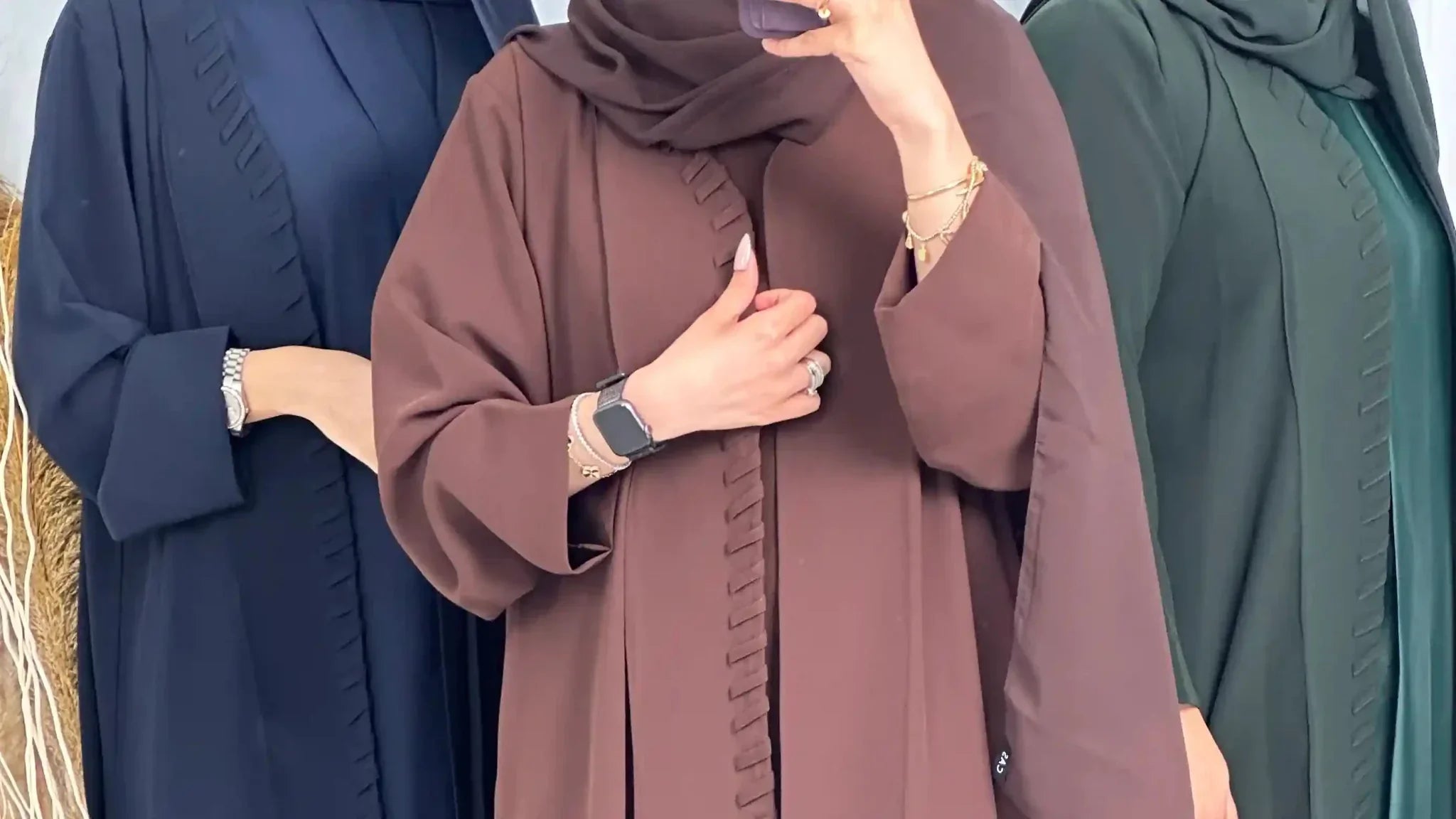 Top 30 Stylish Simple Abaya Designs in 2025 - Crystal Abaya Studio
