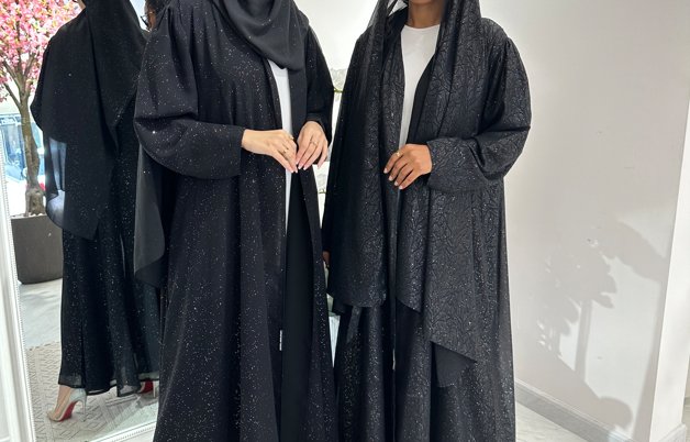 Shop glitter abaya online