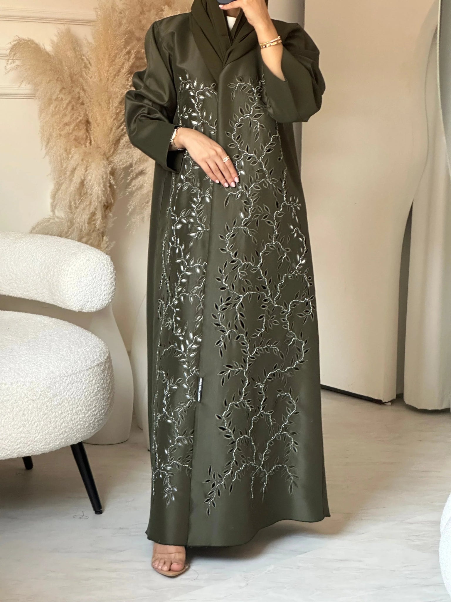 Shop Green Abaya online Dubai UAE