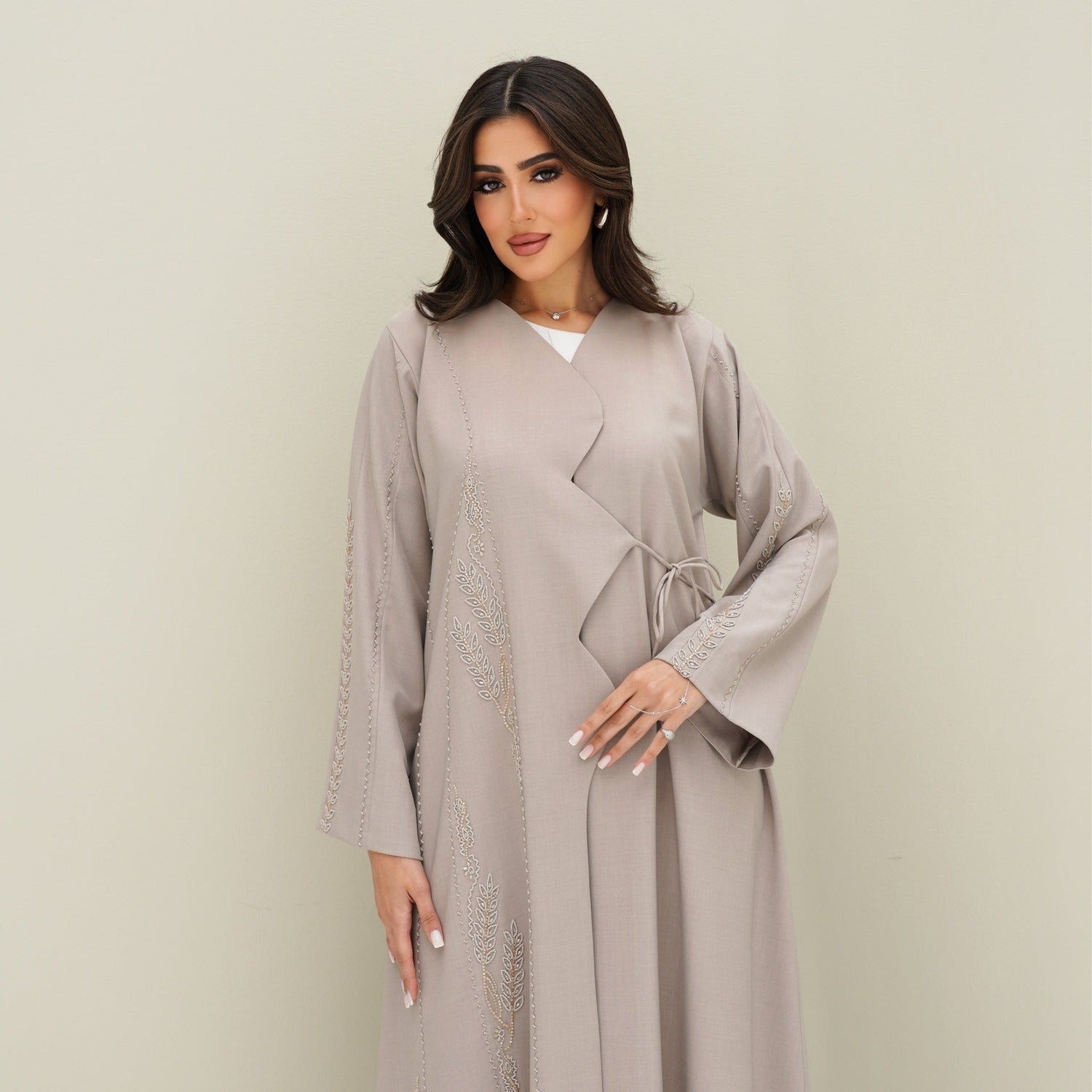 Shop online Neutral abaya in Dubai UAE