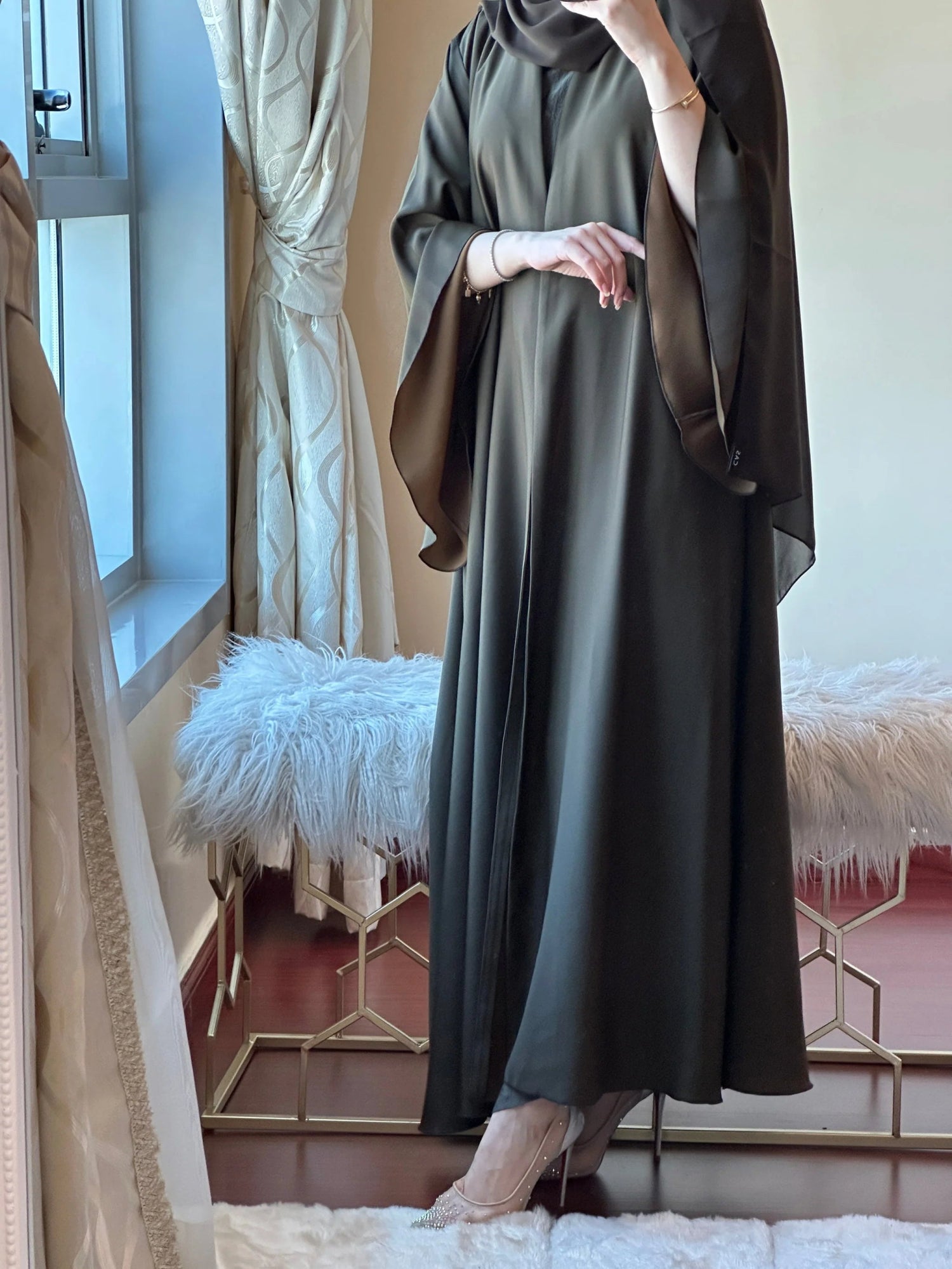 Buy Silk Abaya Online Dubai UAE