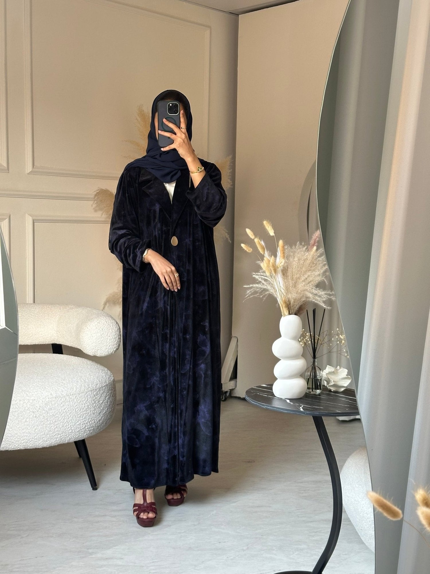 Shop Velvet Abaya for this winter 