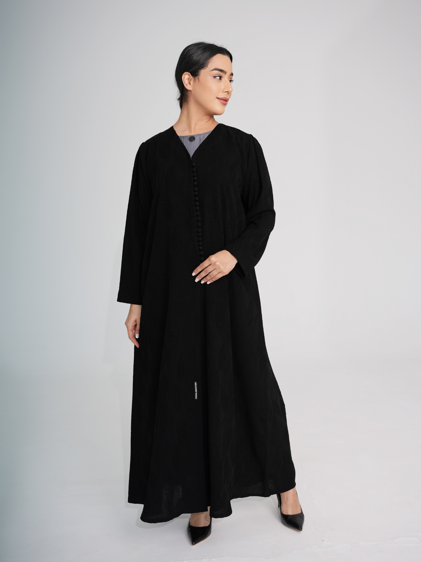 C 0405 Black Abaya