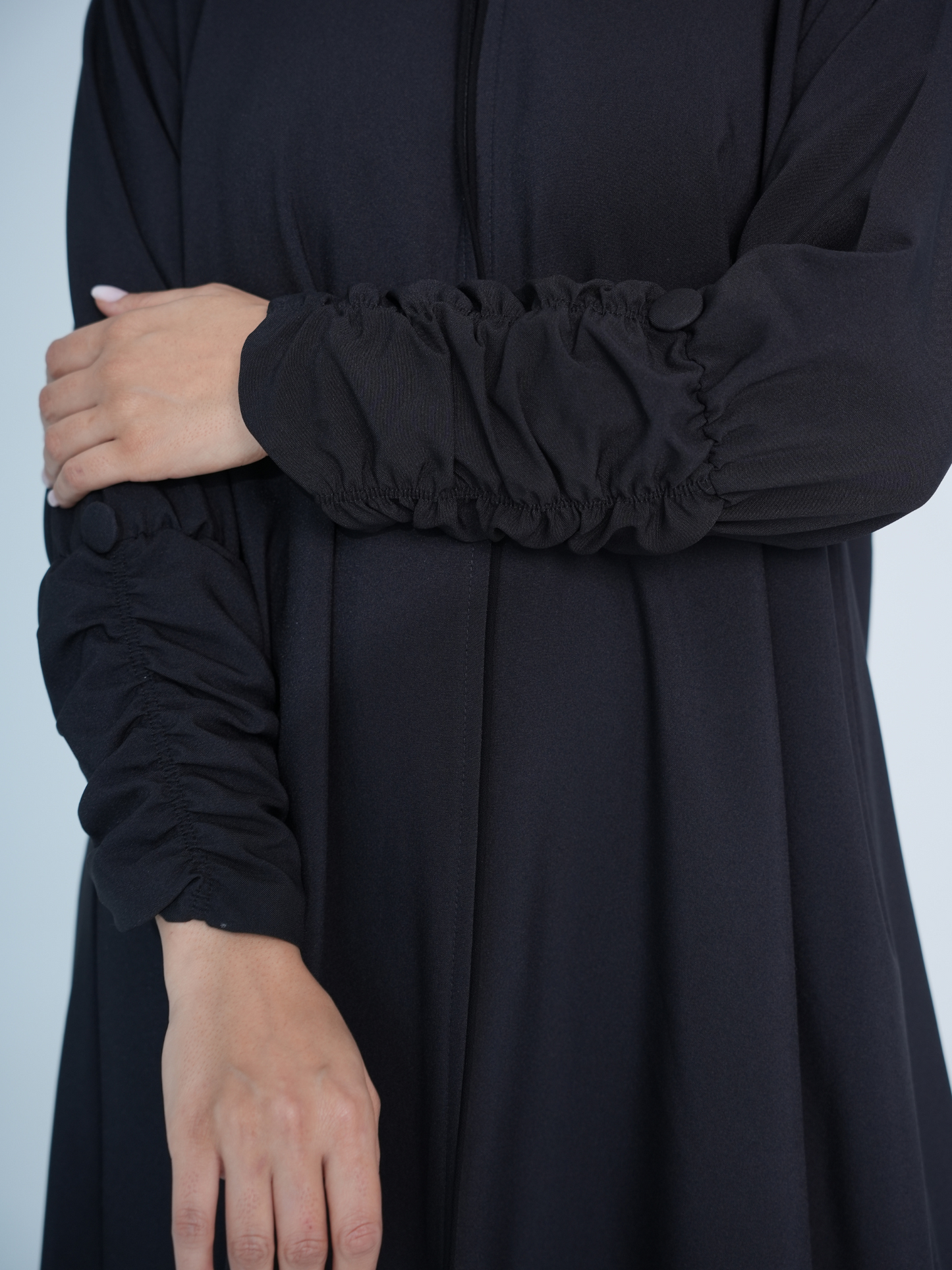 C 0404 Black Abaya