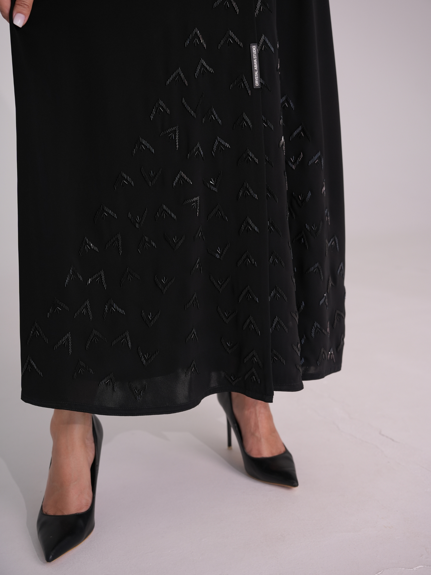 C 0406 Black Abaya