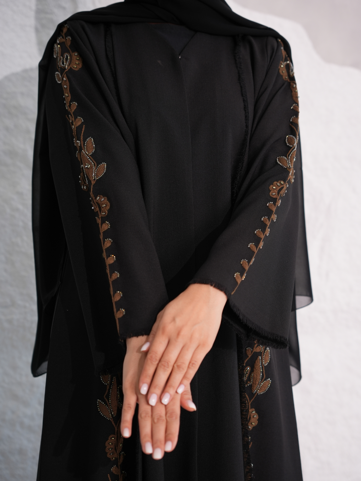 C 0382 Black Abaya