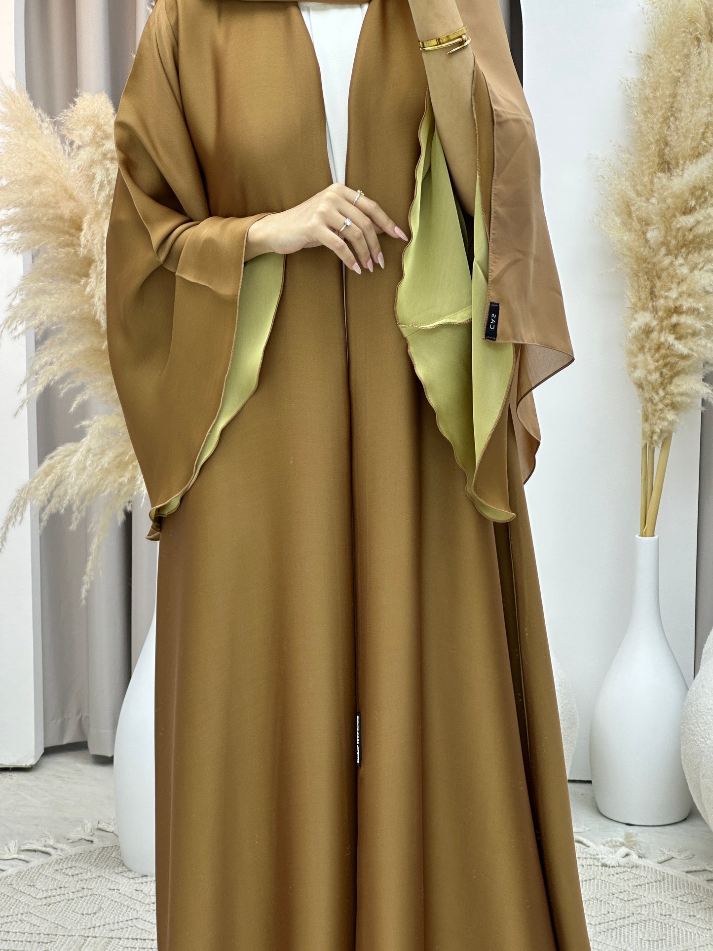 C Gold Kloosh Duotone Abaya