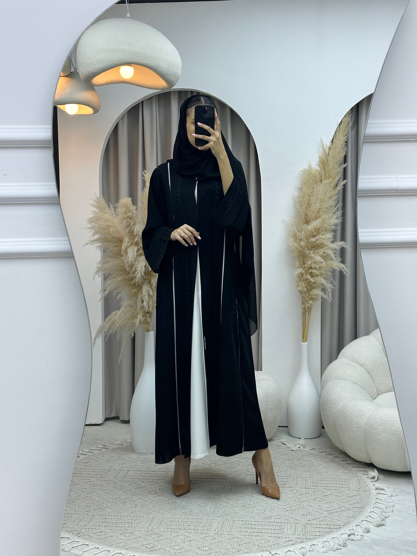 C Ramadan Black Eid Abaya 57