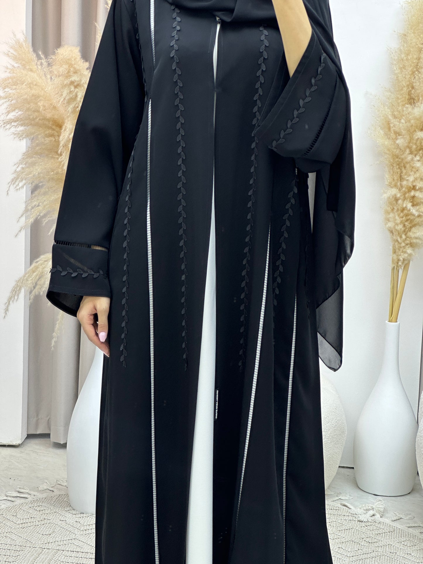 C Ramadan Black Eid Abaya 57