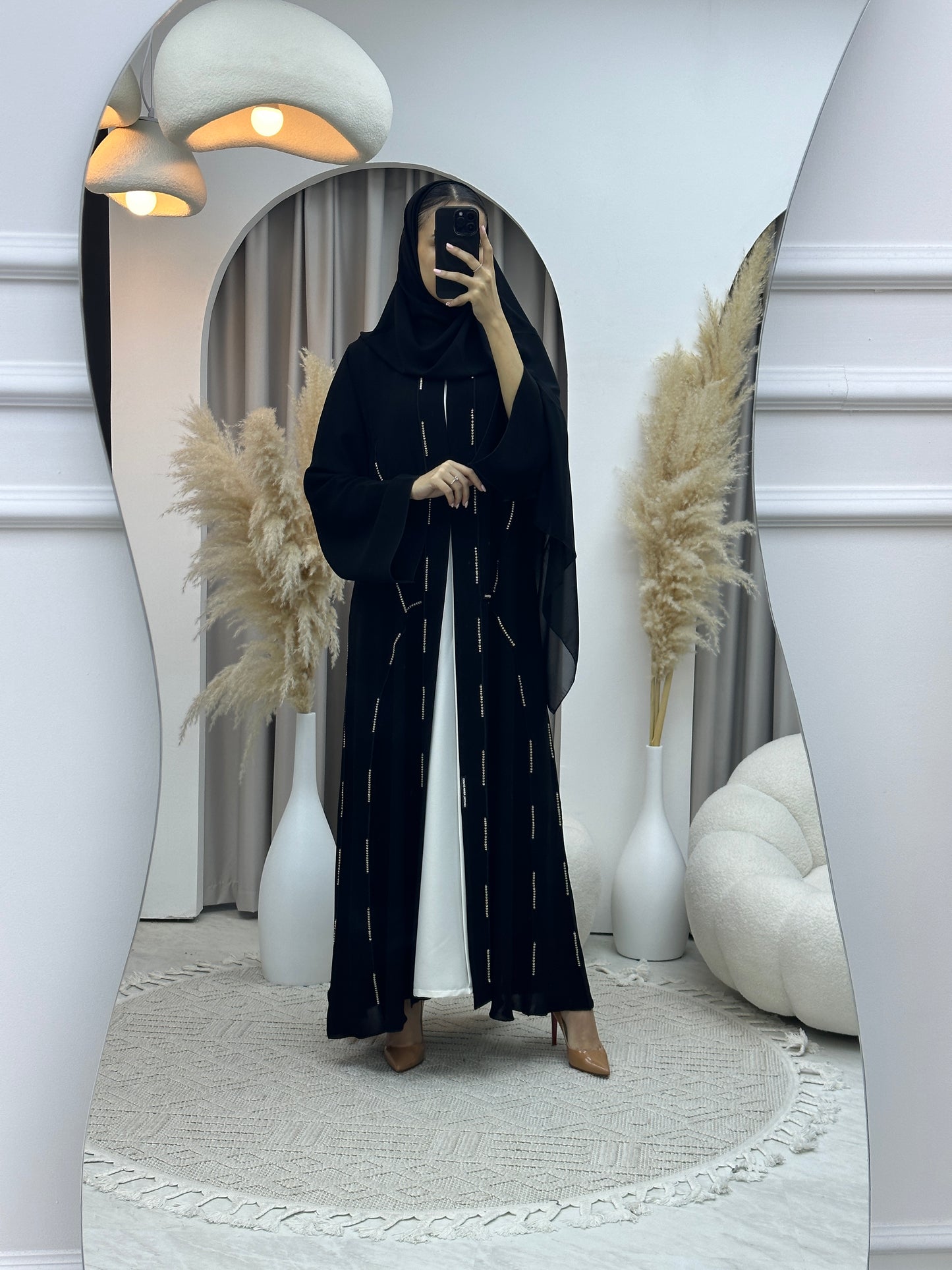 C Ramadan Black Eid Abaya 58