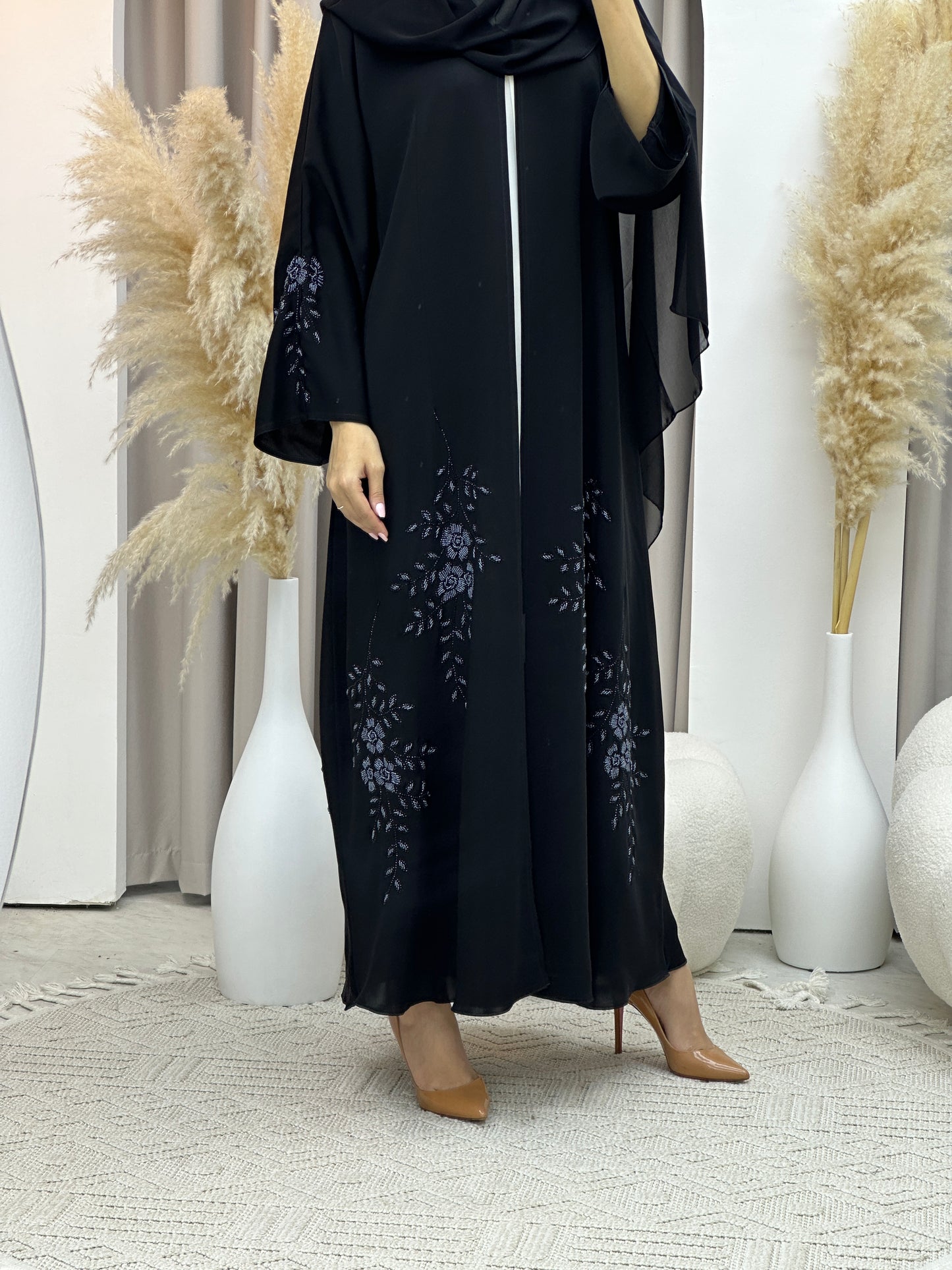 C Ramadan Black Eid Abaya 61