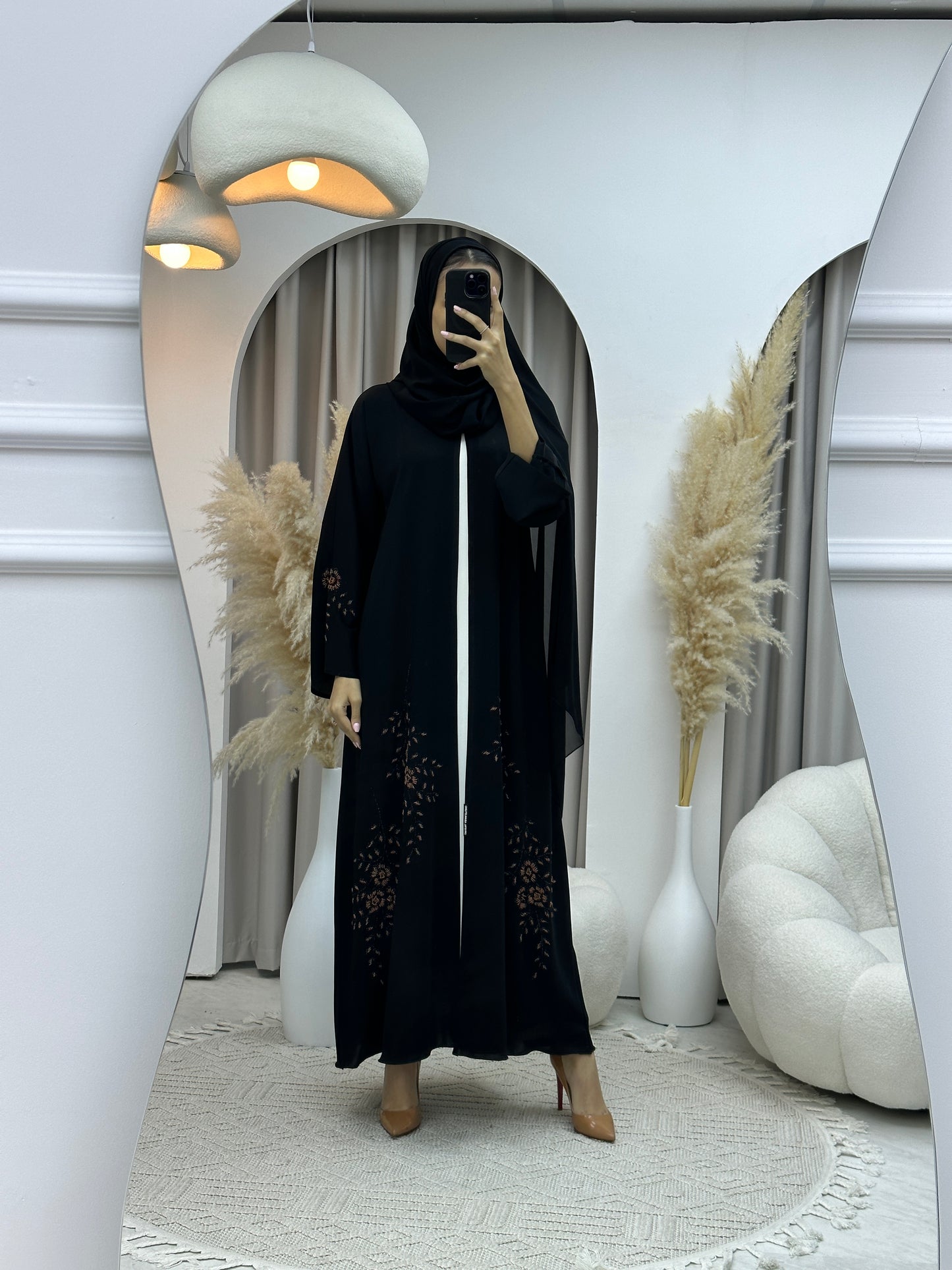 C Ramadan Black Eid Abaya 63