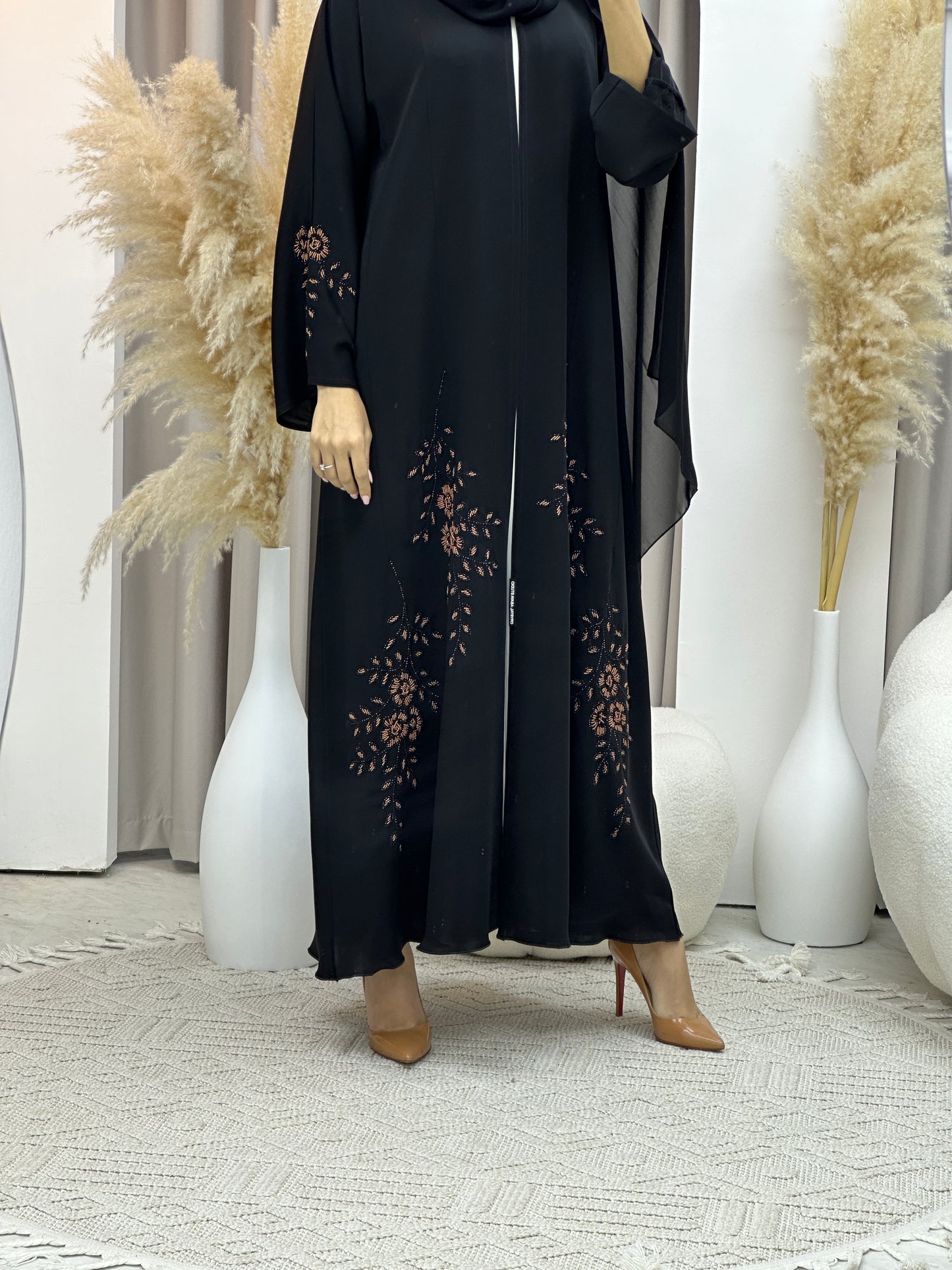 C Ramadan Black Eid Abaya 63