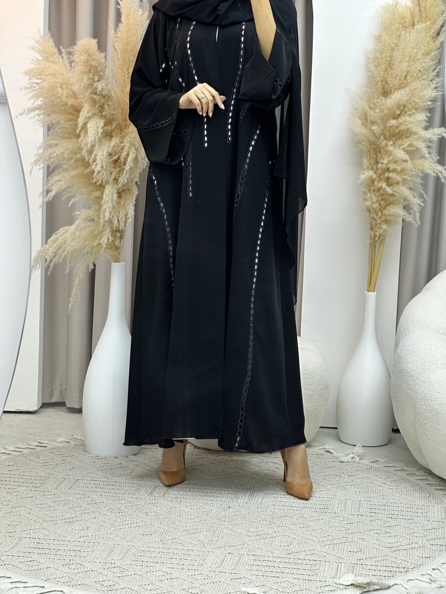 C Ramadan Black Eid Abaya 67