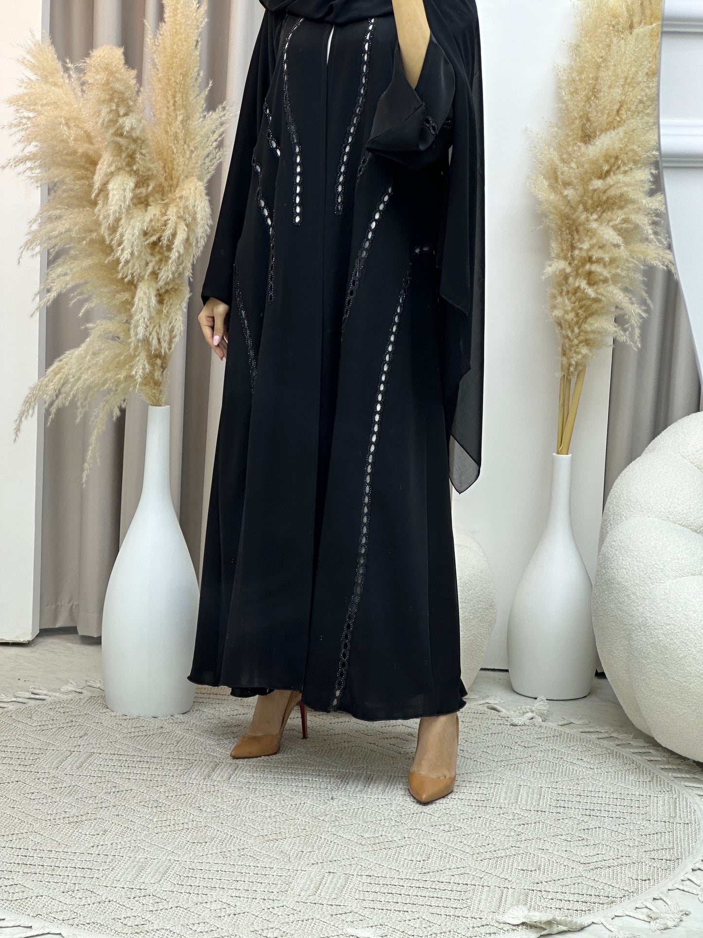 C Ramadan Black Eid Abaya 67