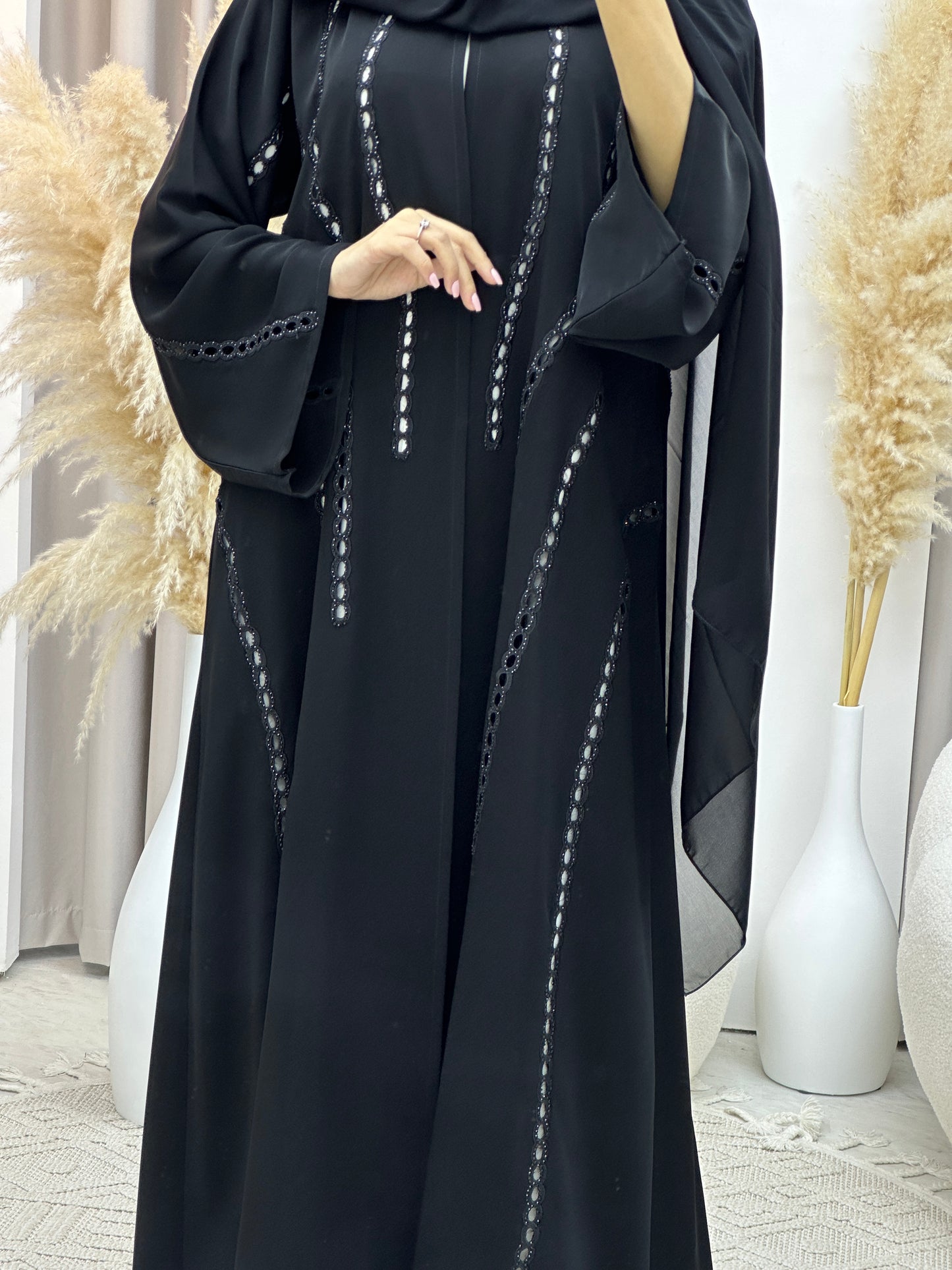 C Ramadan Black Eid Abaya 67