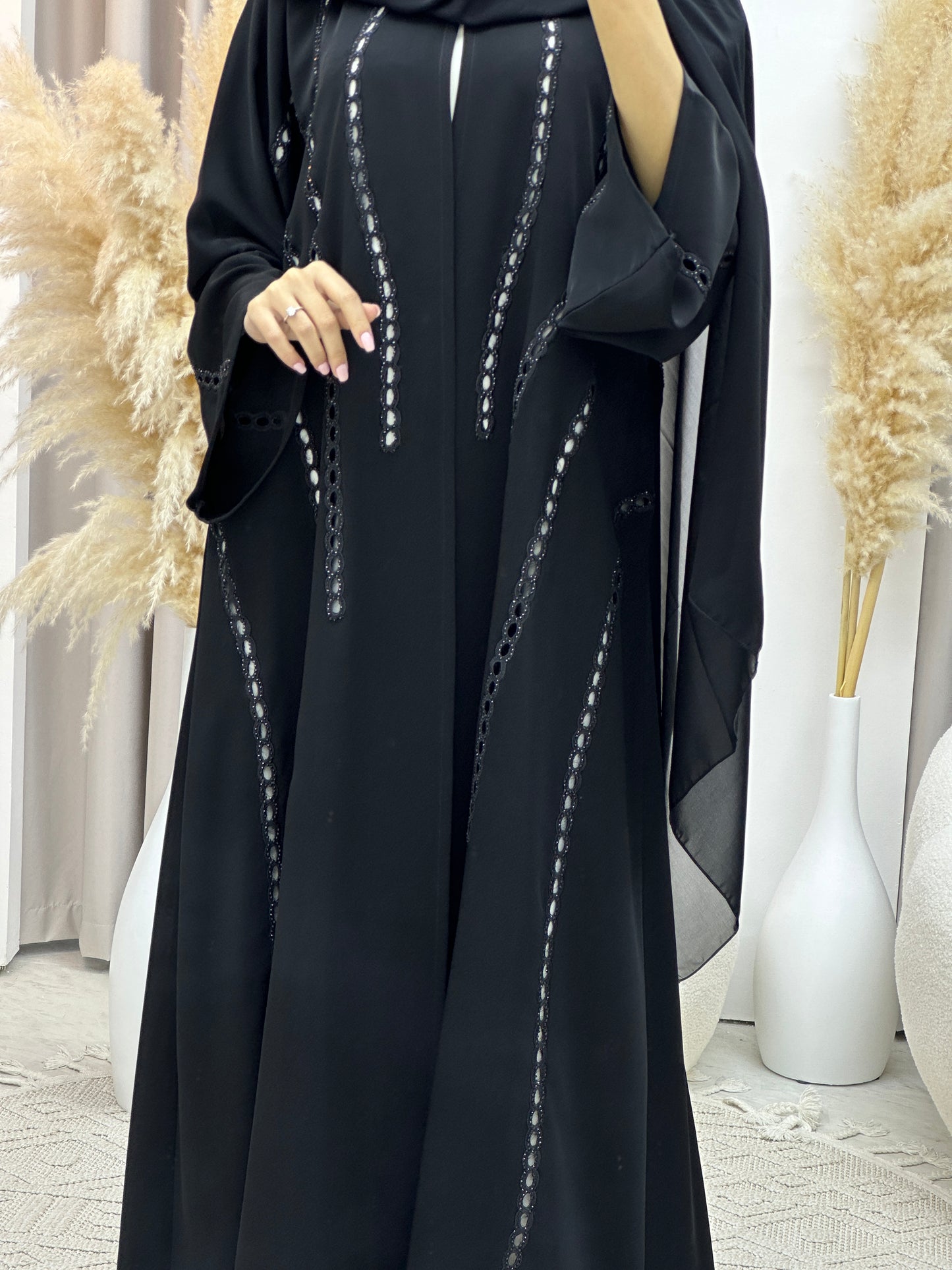 C Ramadan Black Eid Abaya 67