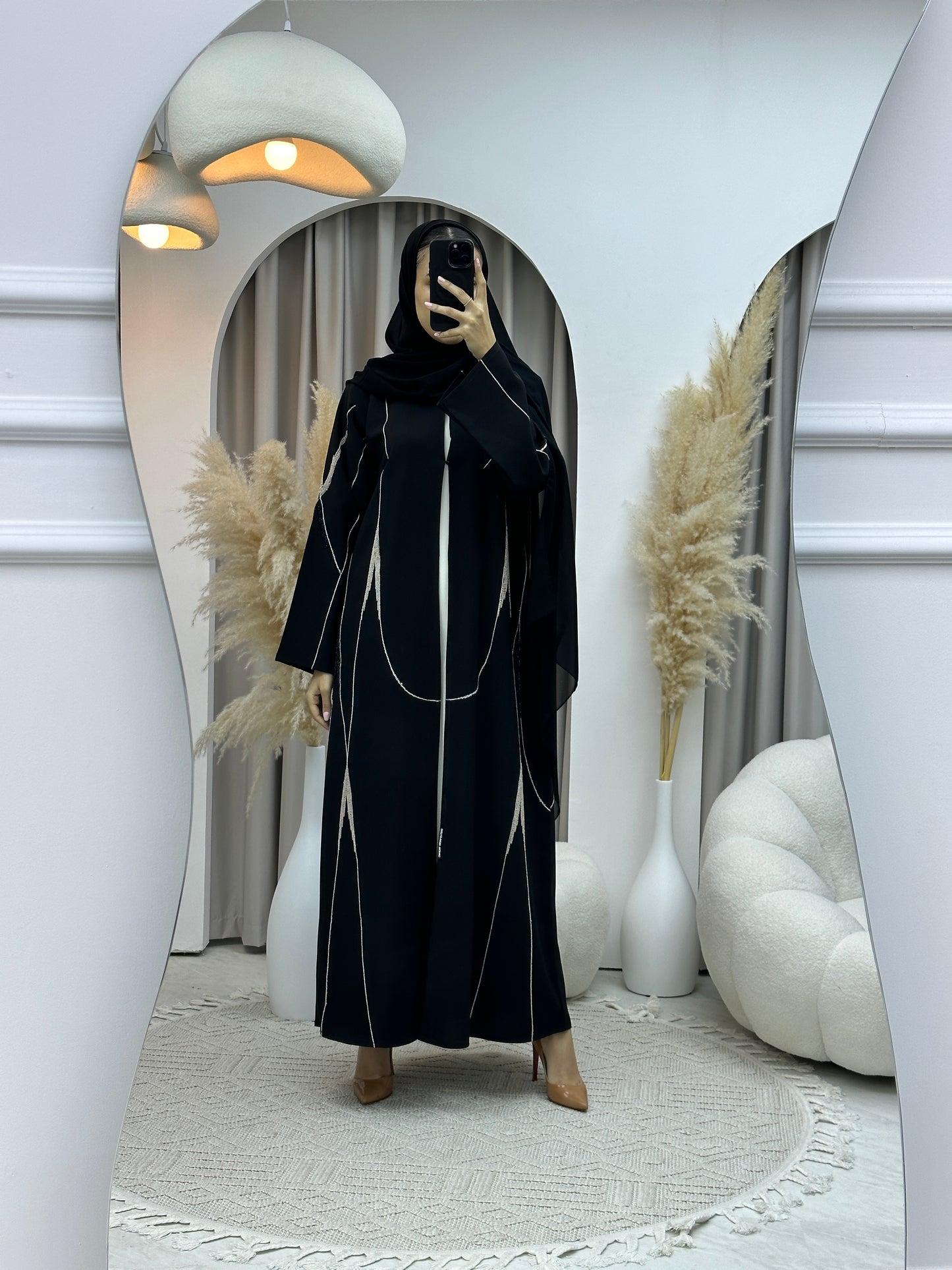 C Ramadan Black Eid Abaya 70