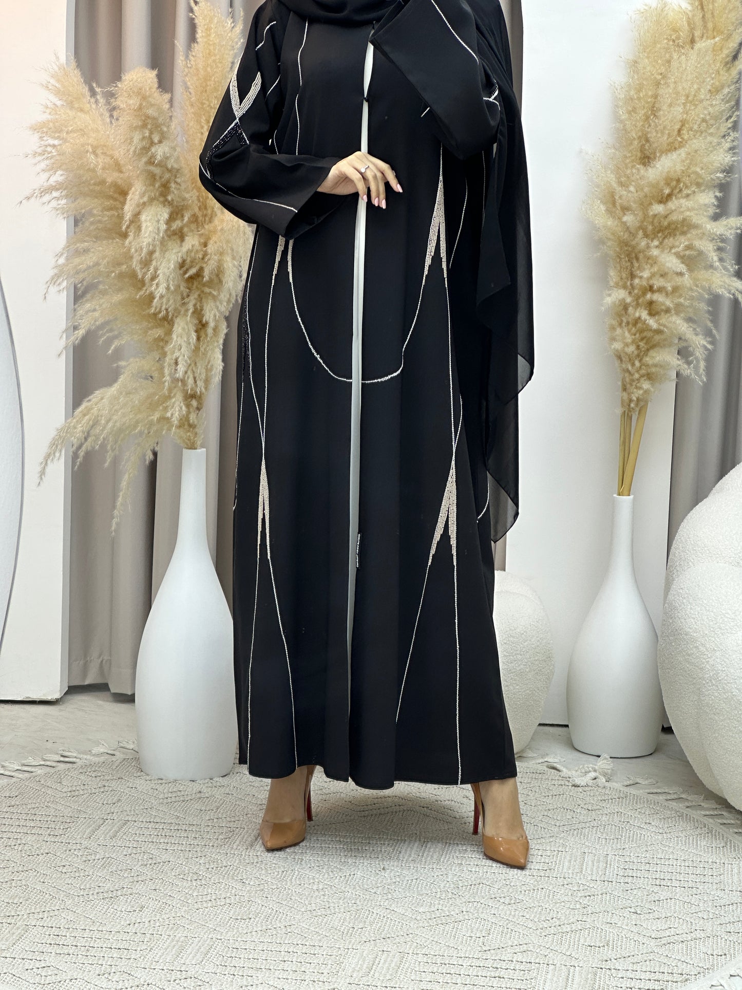 C Ramadan Black Eid Abaya 70