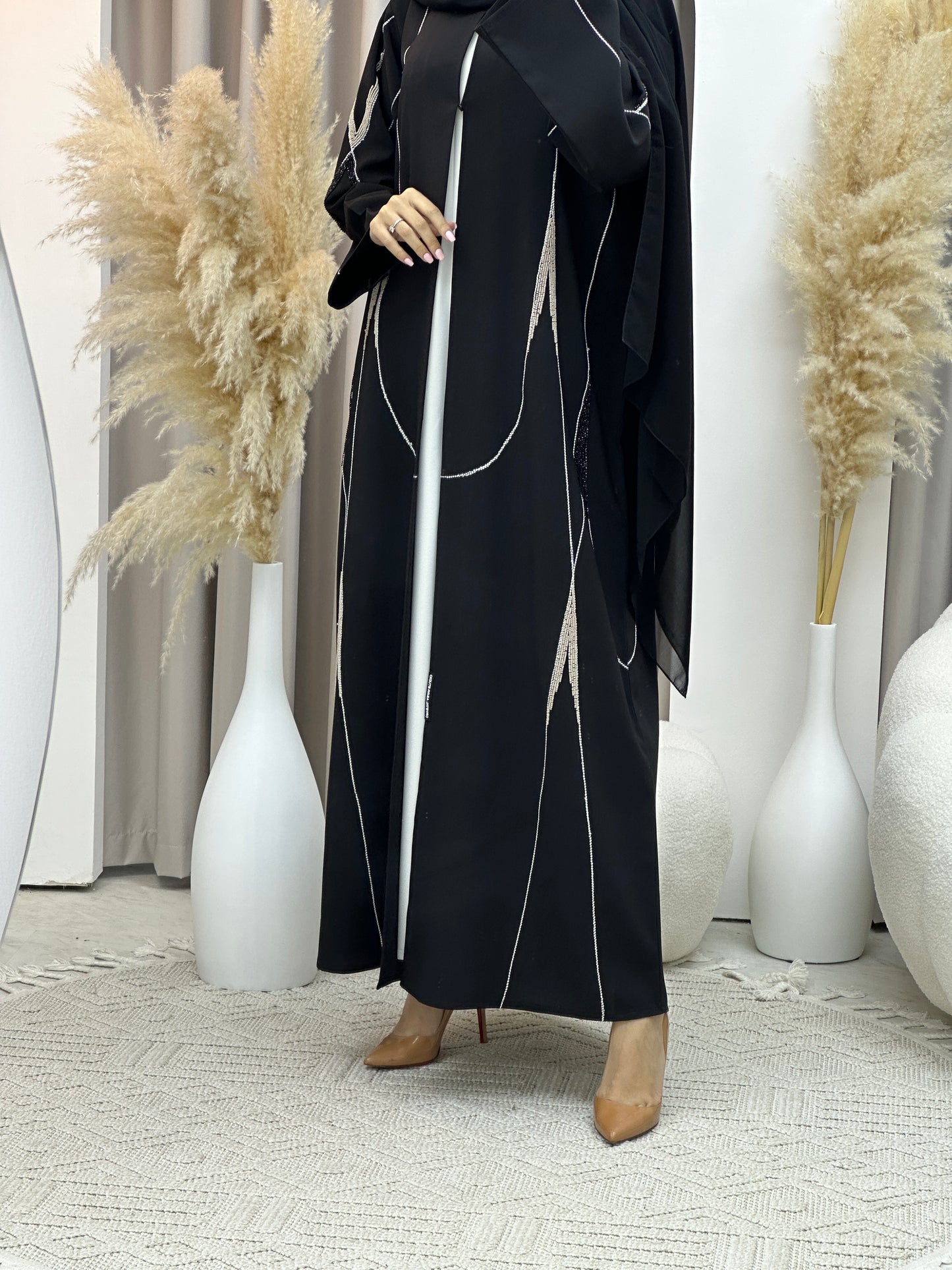 C Ramadan Black Eid Abaya 70