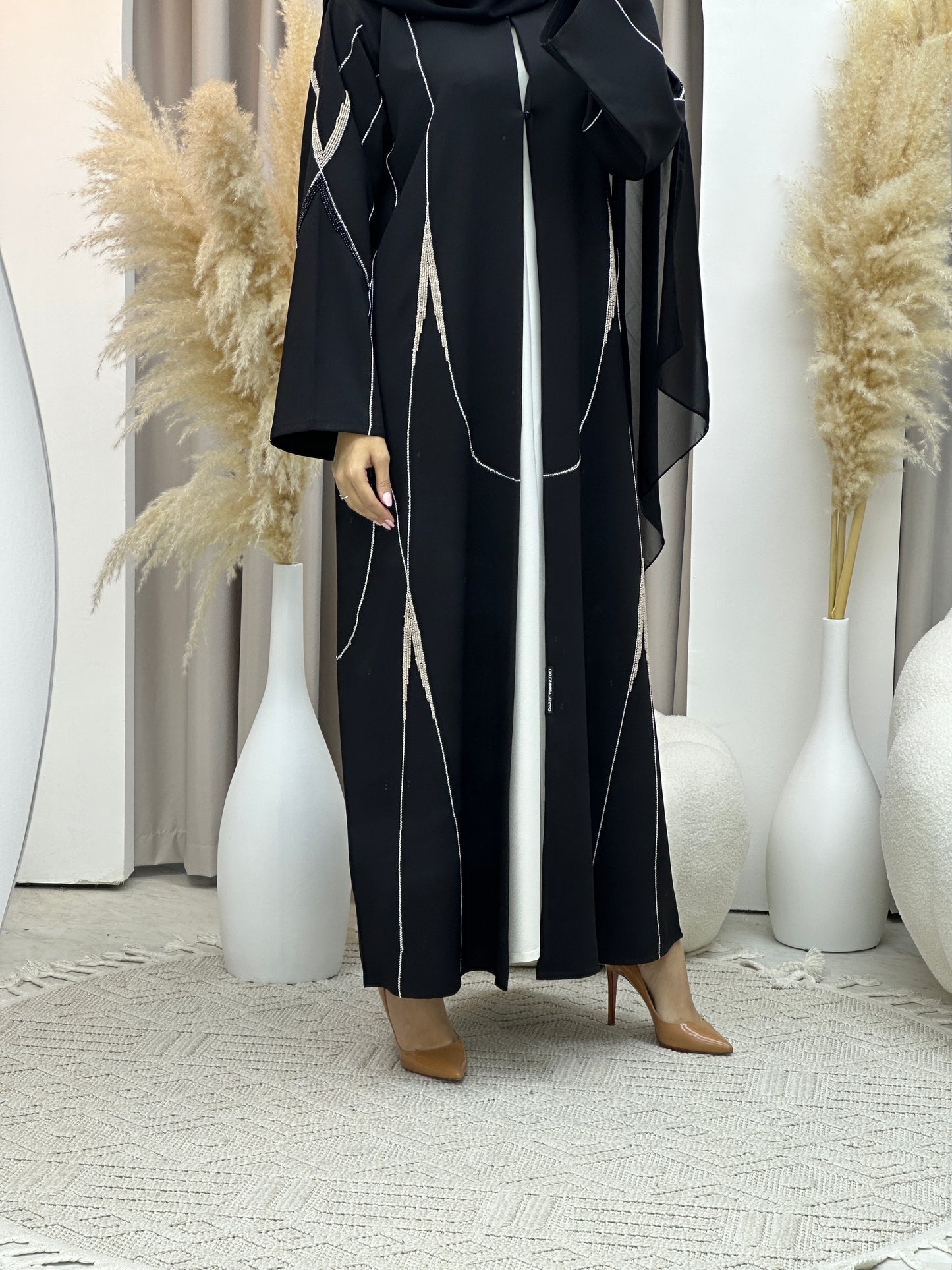 C Ramadan Black Eid Abaya 70