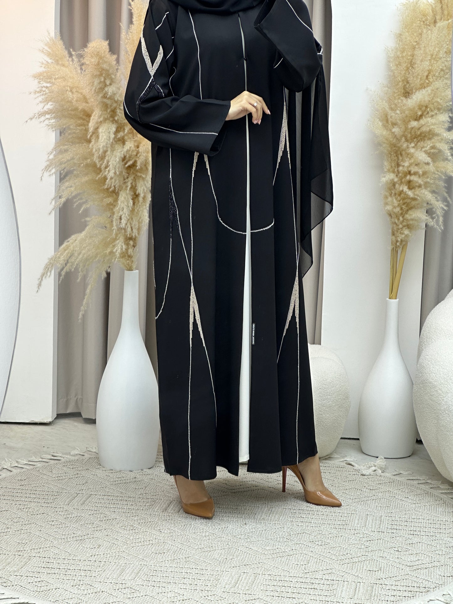 C Ramadan Black Eid Abaya 70