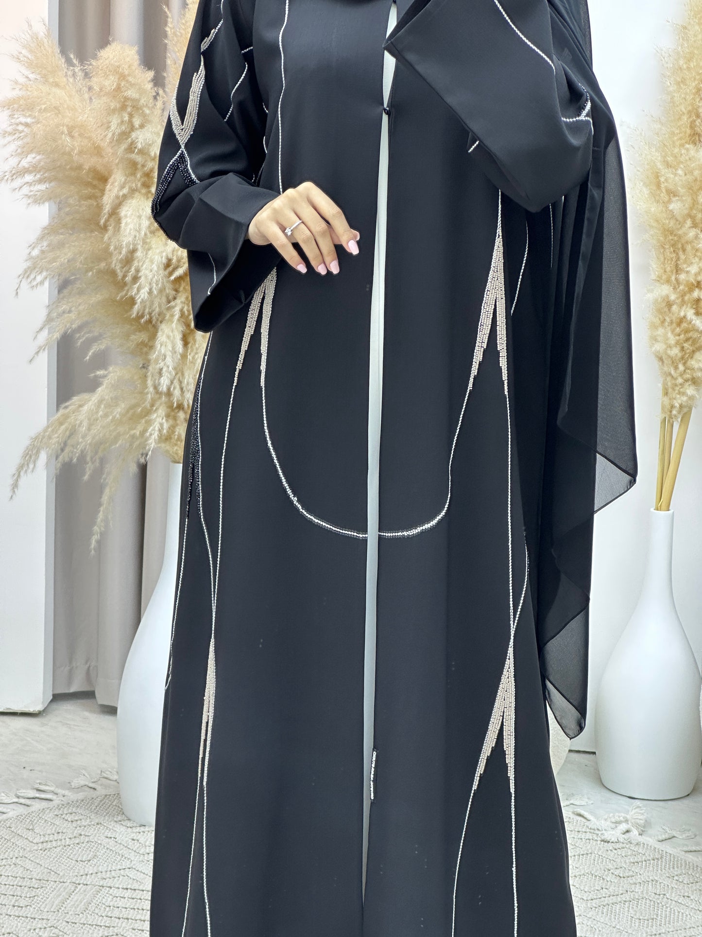 C Ramadan Black Eid Abaya 70