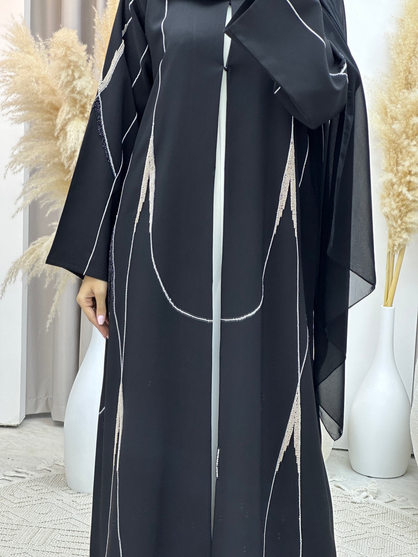 C Ramadan Black Eid Abaya 70