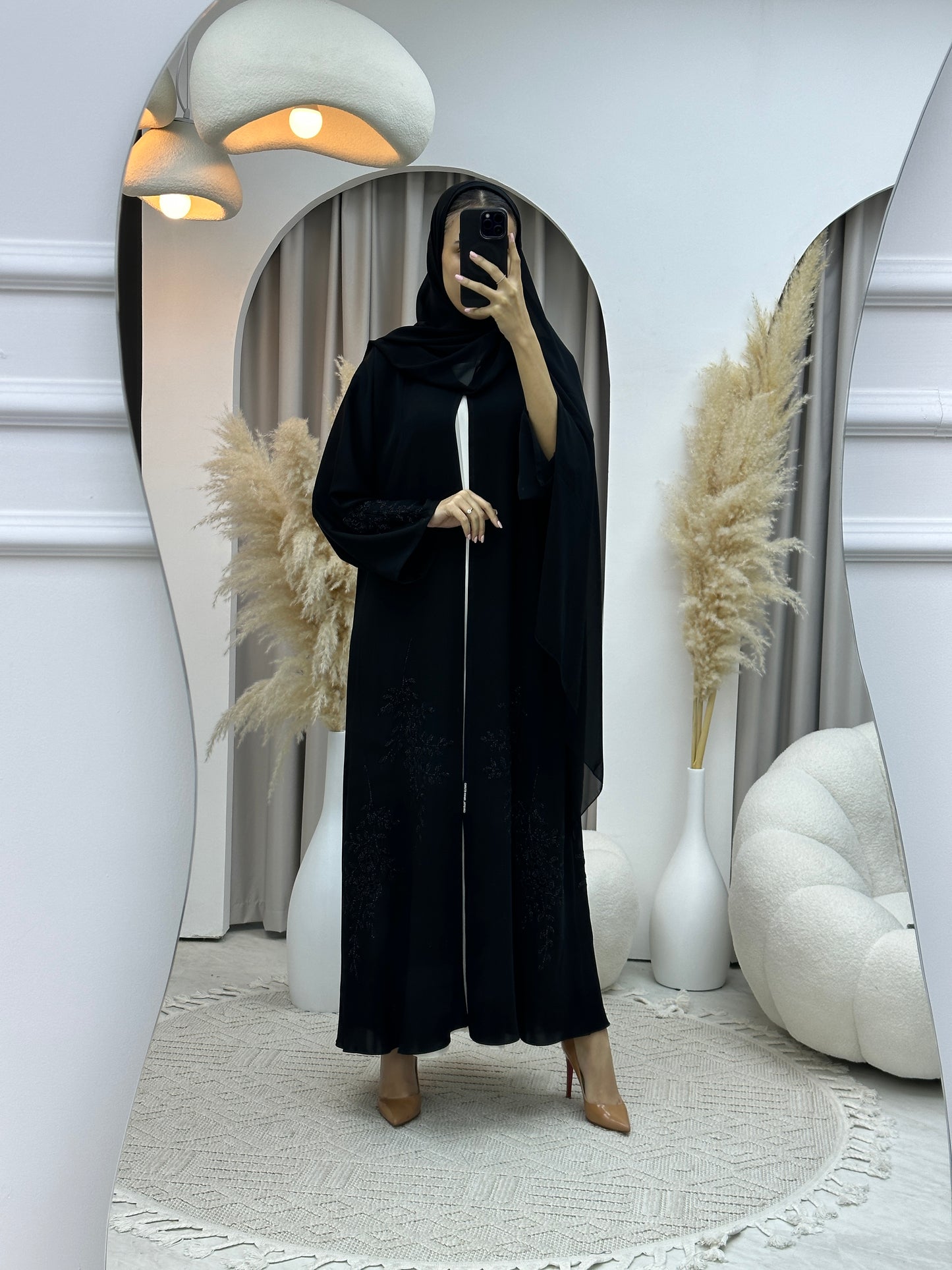 C Ramadan Black Eid Abaya 62