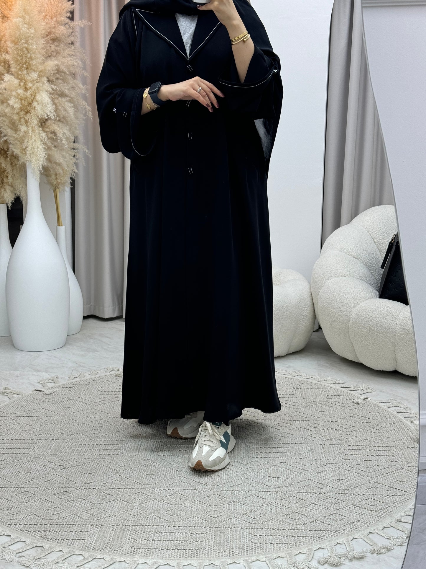 C 0329 Black Abaya