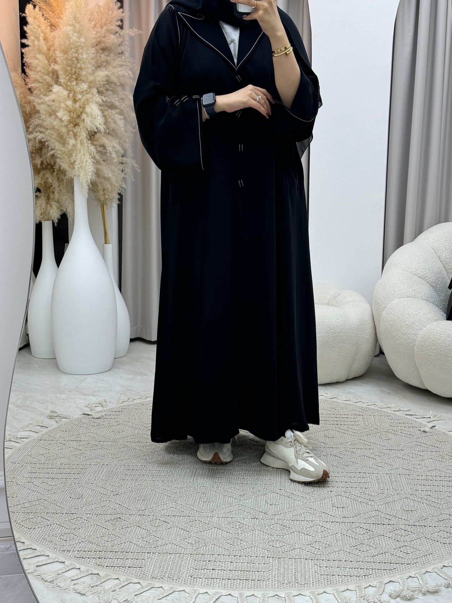 C 0329 Black Abaya