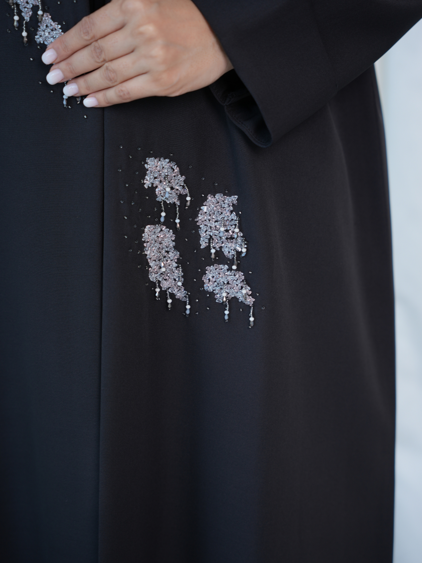 C 0388 Black Abaya