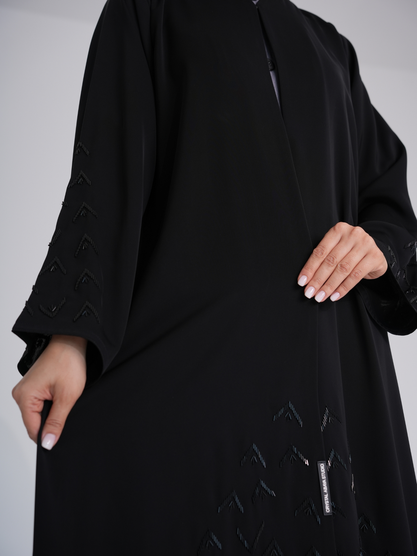 C 0406 Black Abaya