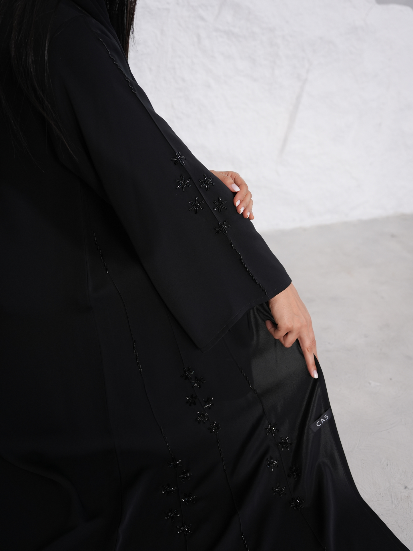 C 0377 Black Abaya