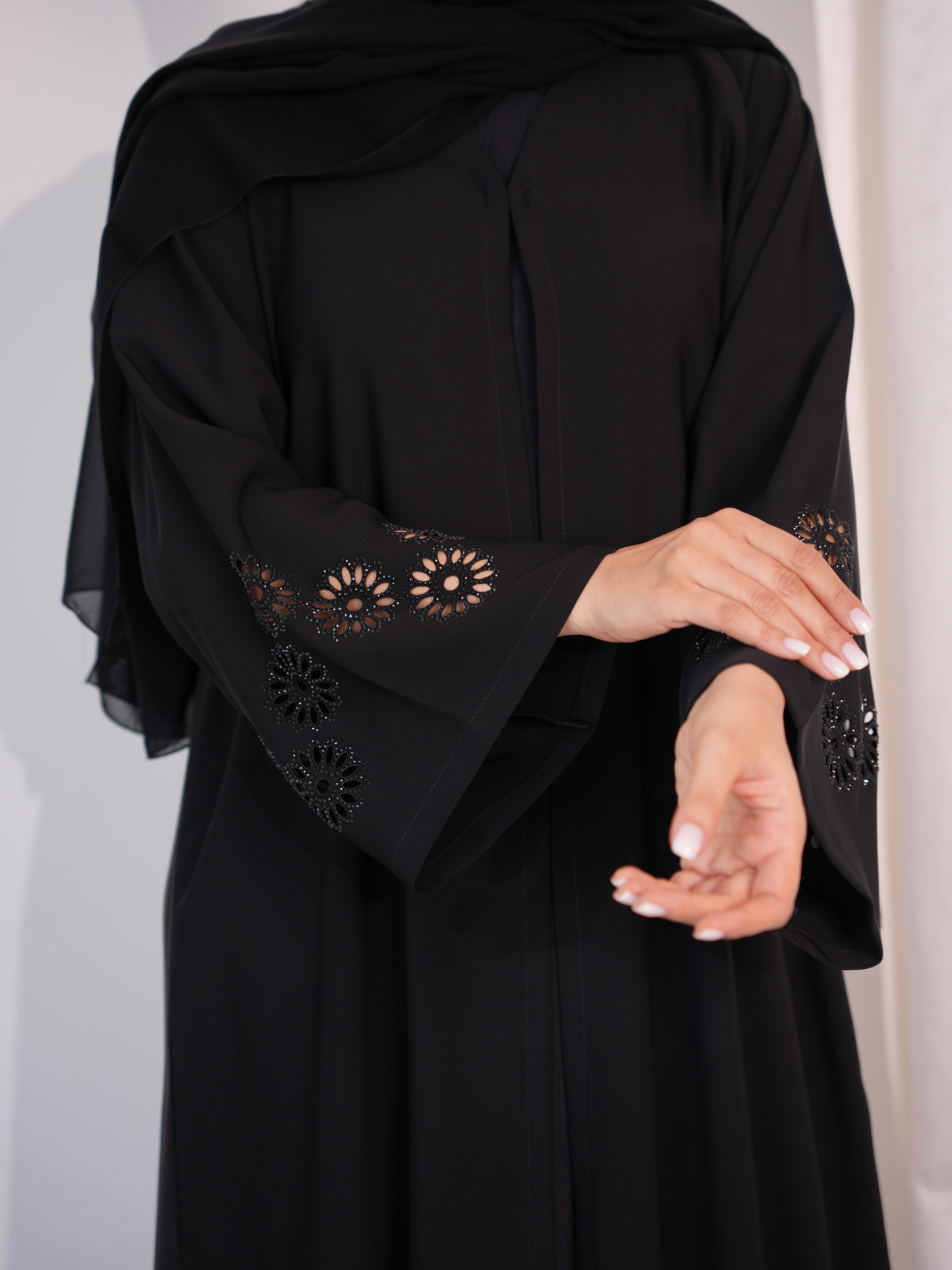 C 0395 Black Abaya