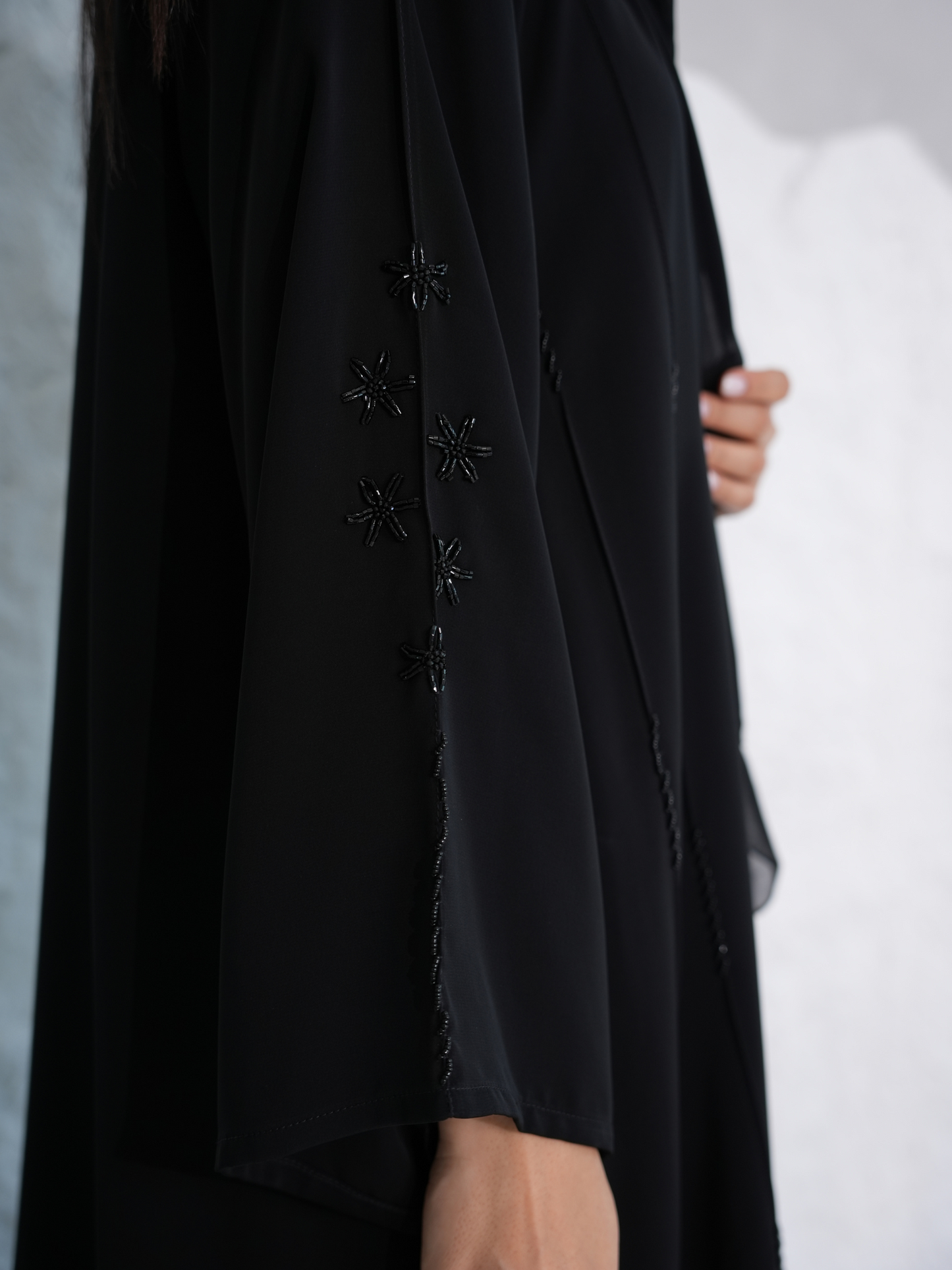 C 0377 Black Abaya