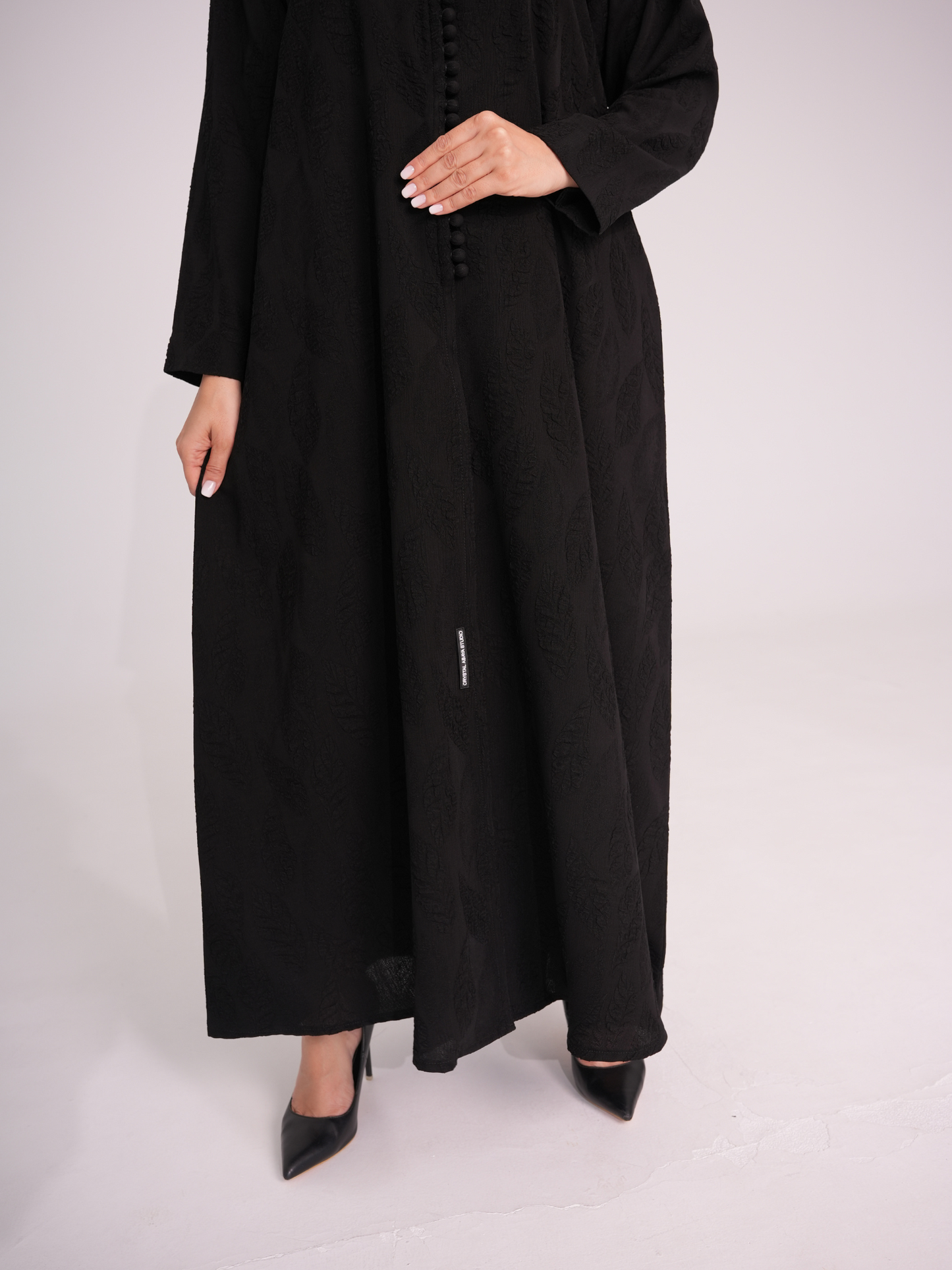 C 0405 Black Abaya