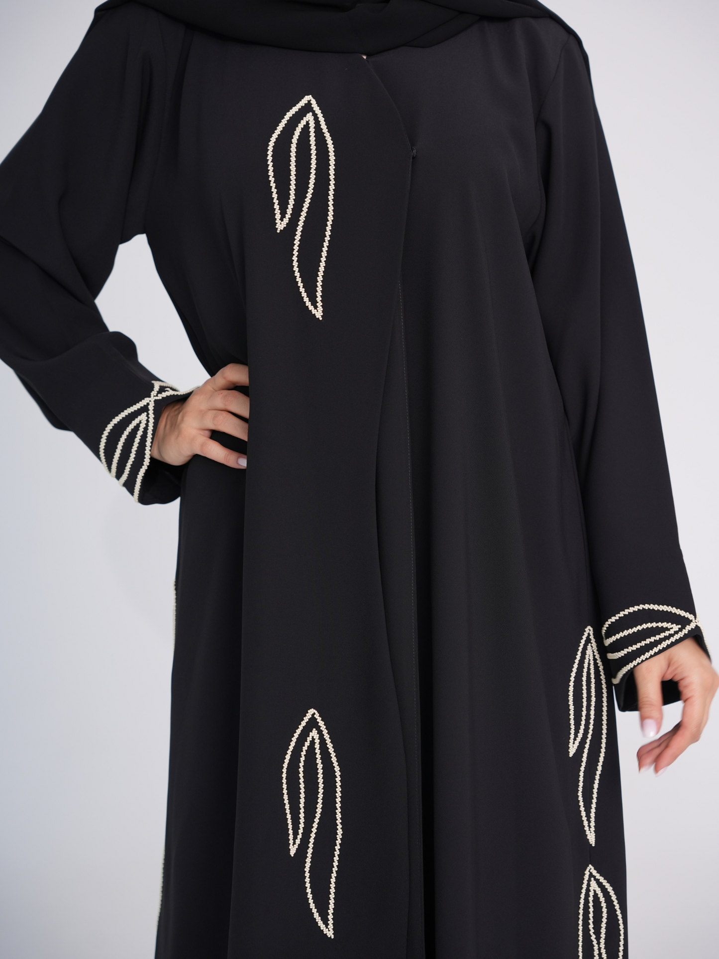 C 0386 Black Abaya