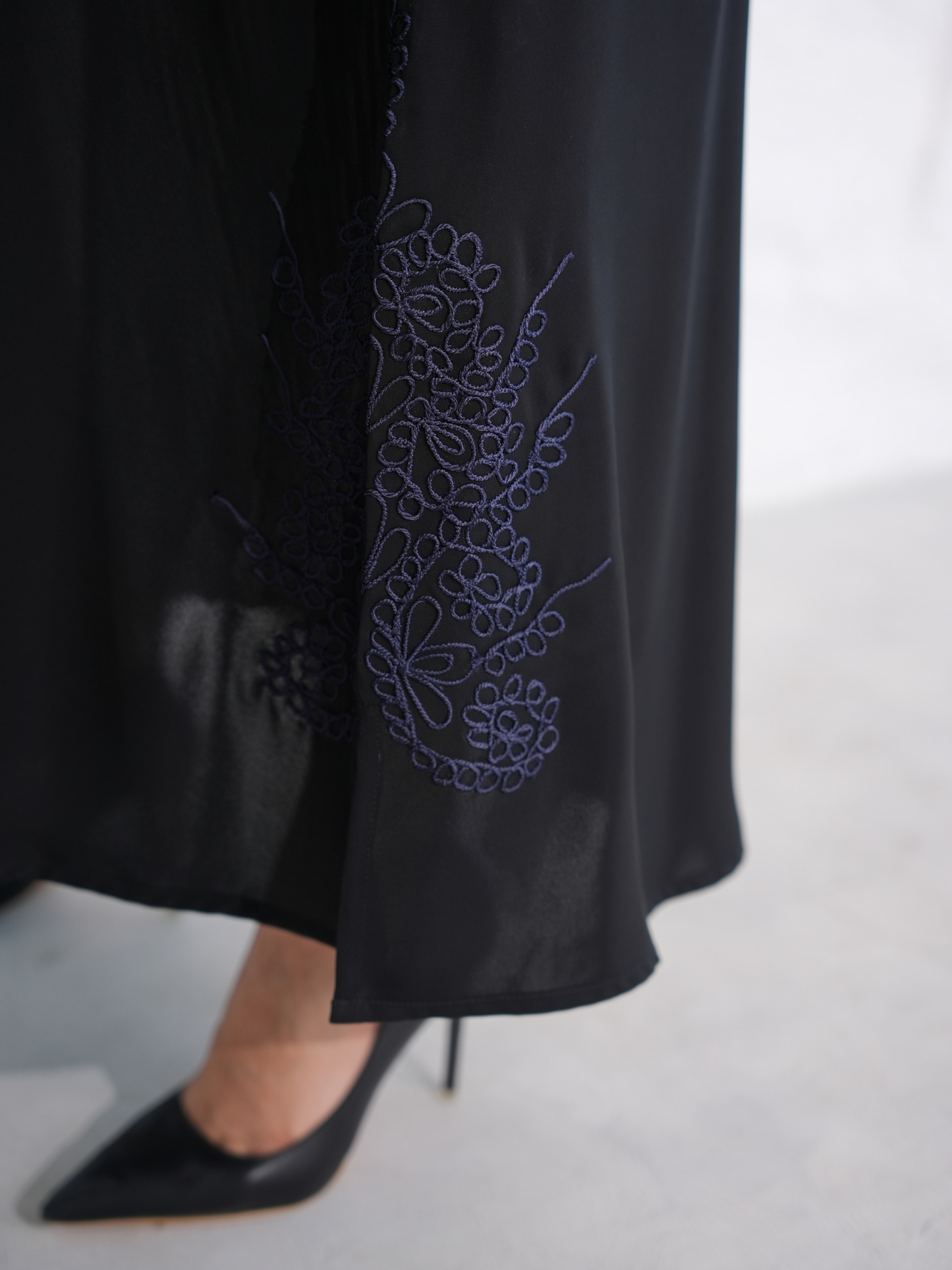 C 0378 Black Abaya