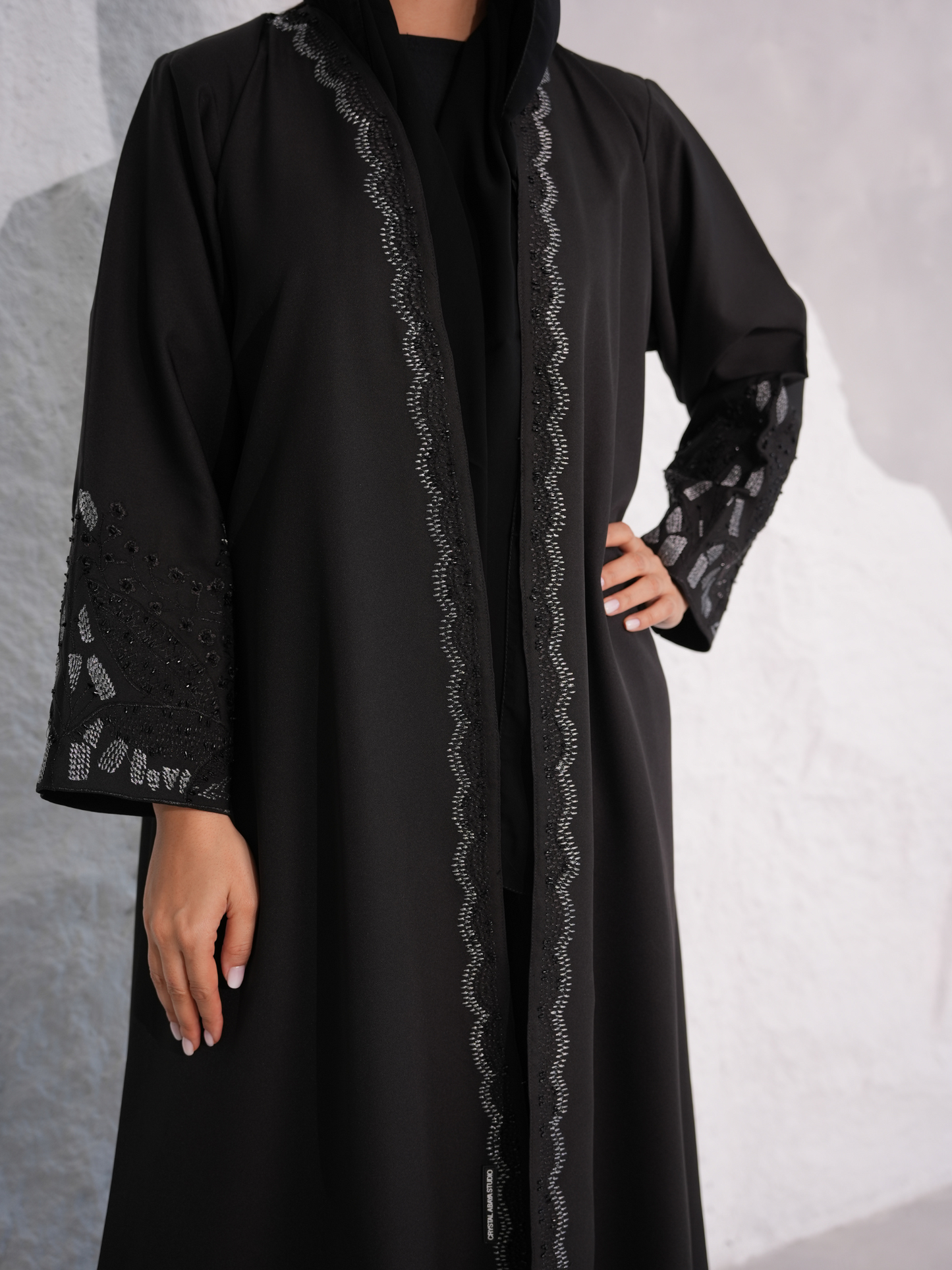 C 0384 Black Abaya