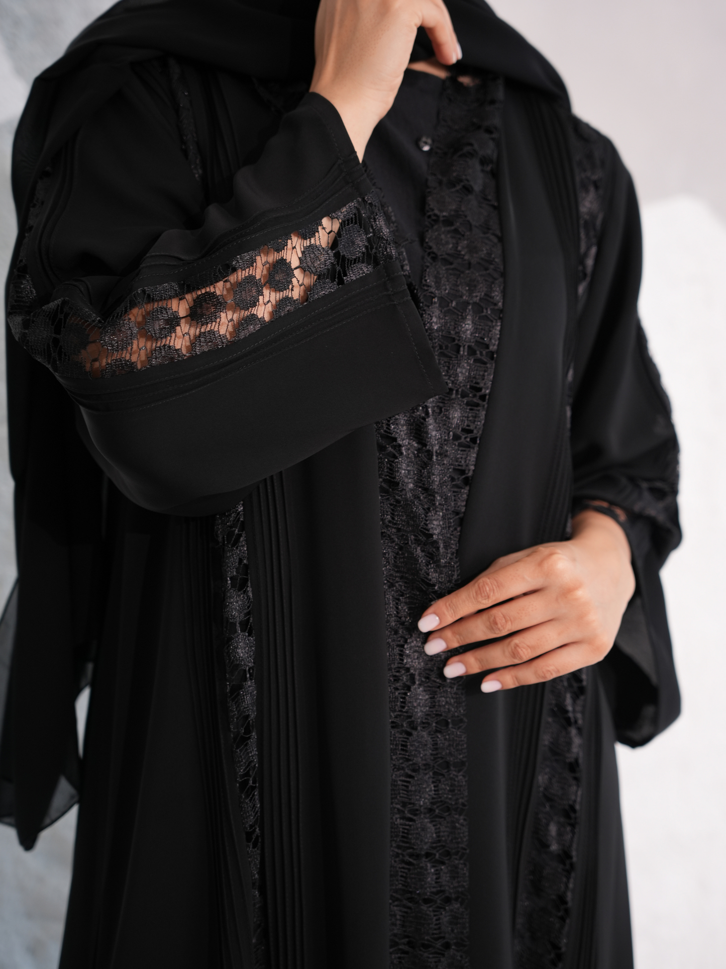 C 0393 Black Abaya