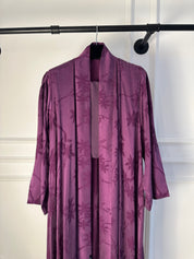 C 1900-01 Purple Floral Abaya