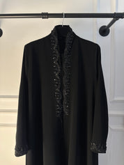 C 1973-02 Black Beaded Abaya