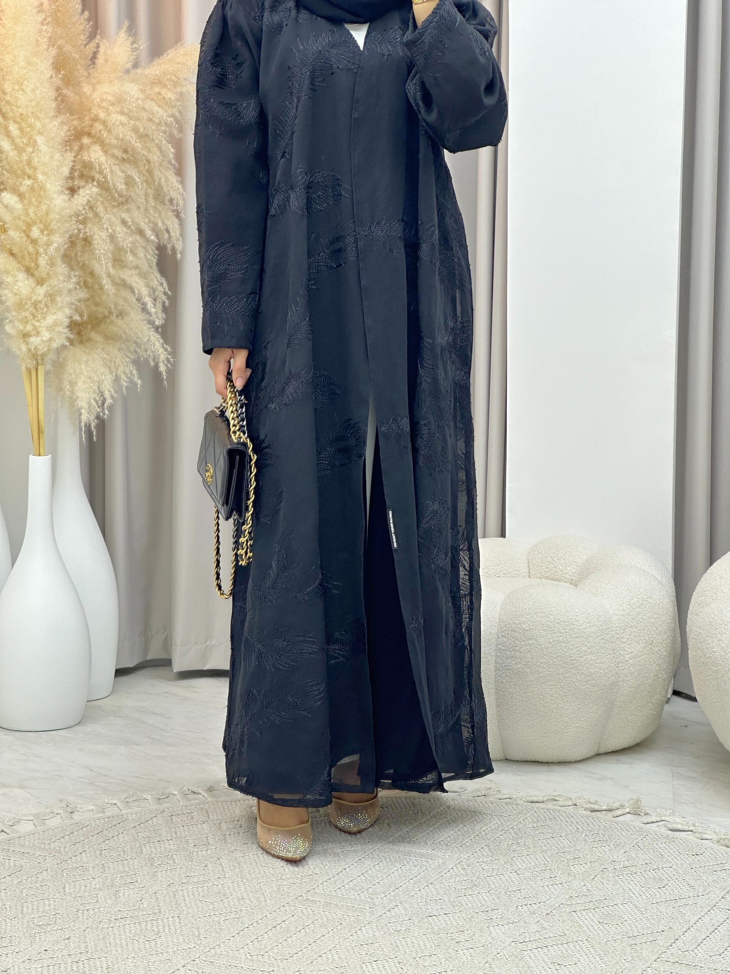 C 0287 Black Abaya