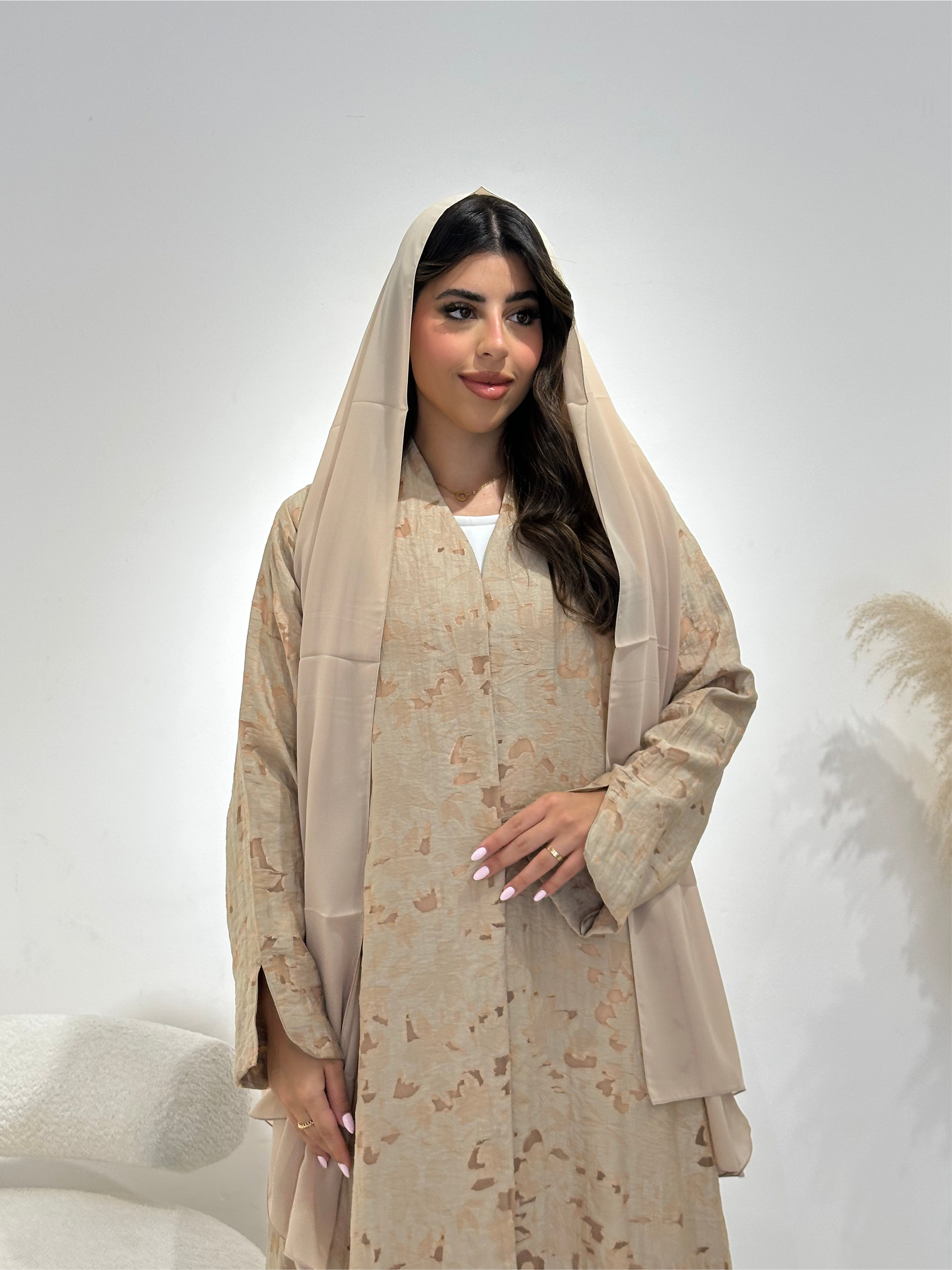 C 1415-01 Tamarind Abaya