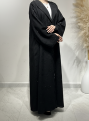 عباية كريستال سوداء C 1607