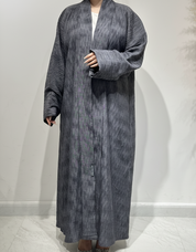 عباية رمادية داكنة C 1606-02