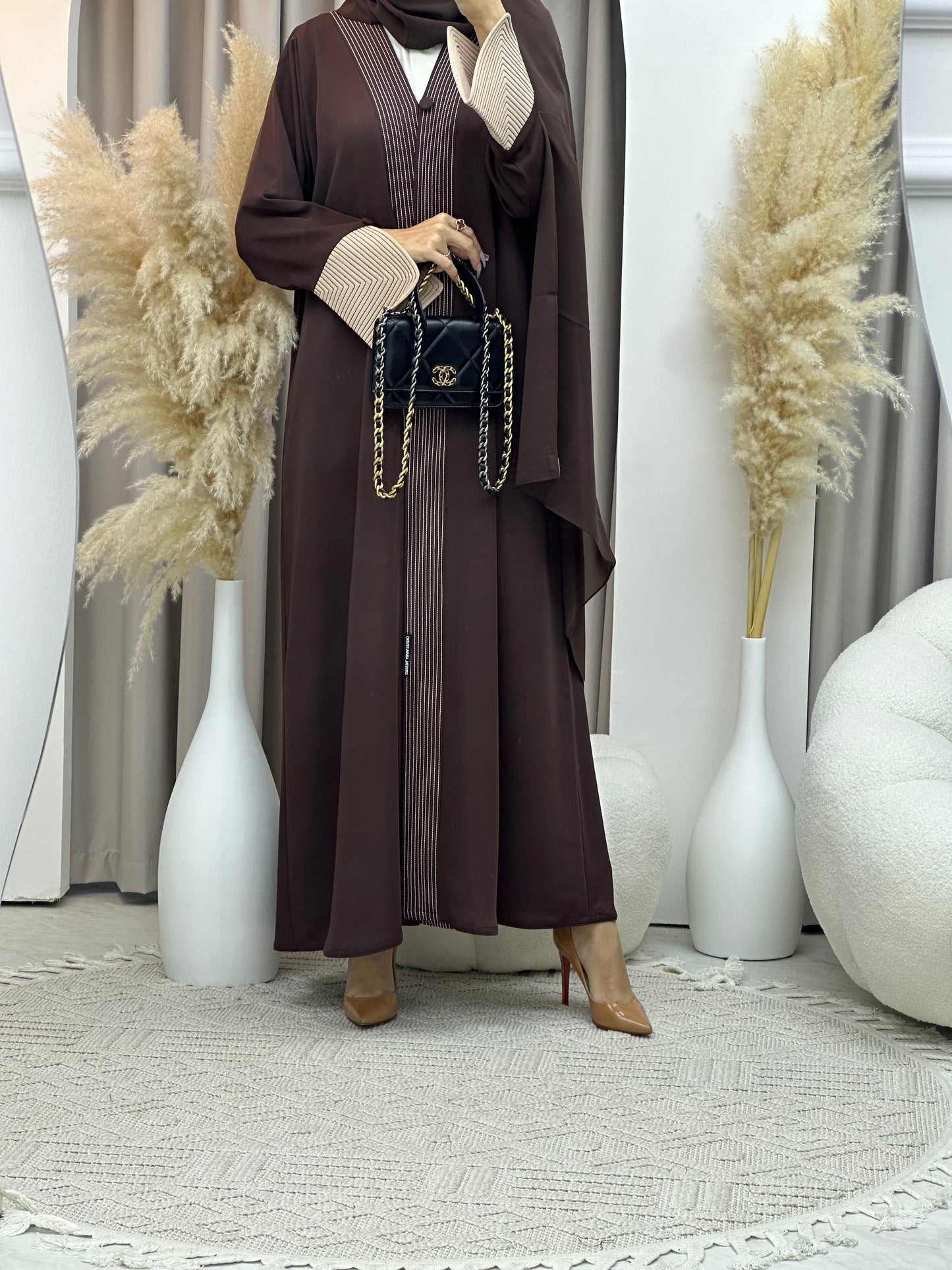 C Brown Ramadan Eid Abaya