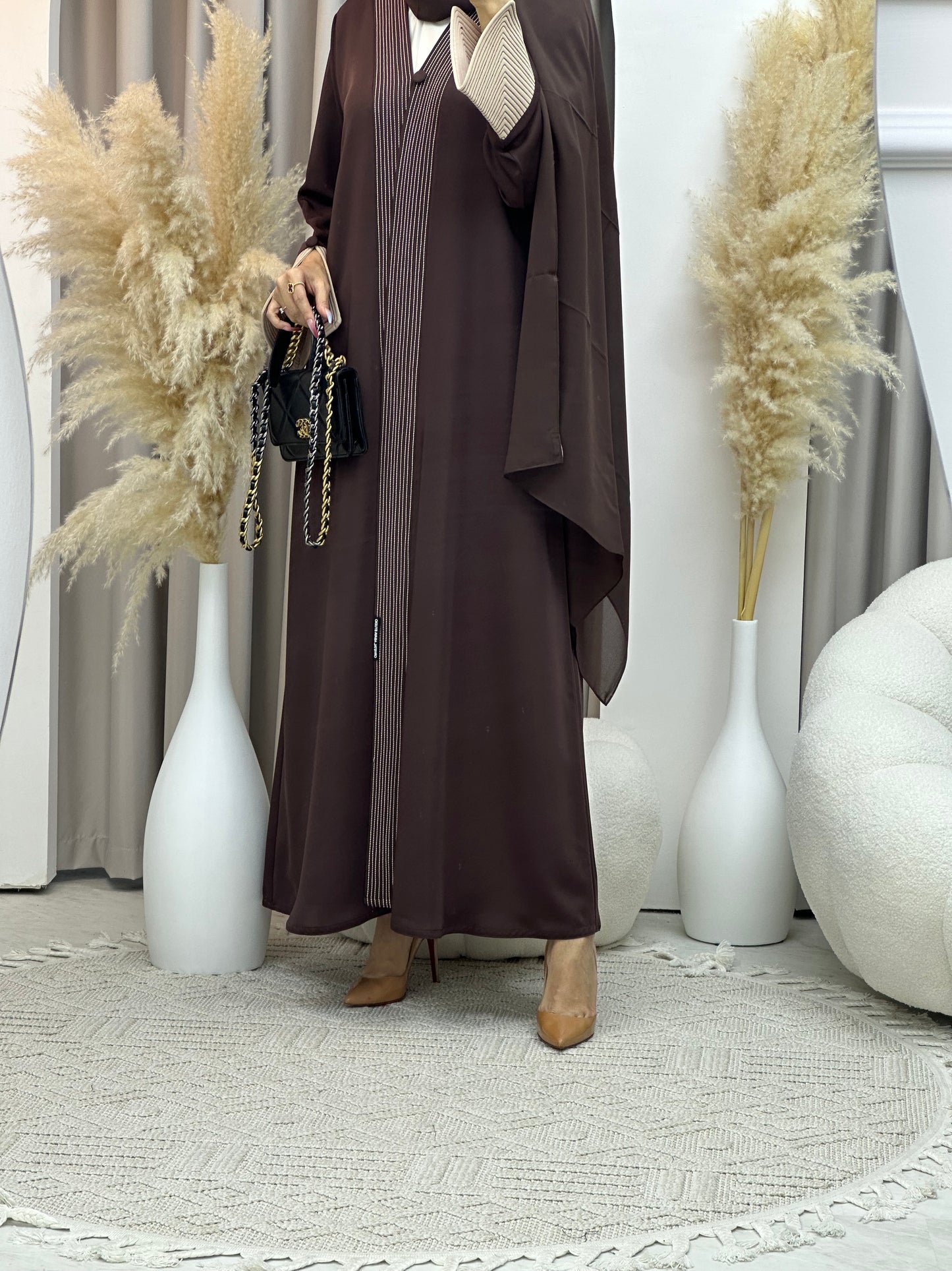 C RTWBrown Ramadan Eid Abaya