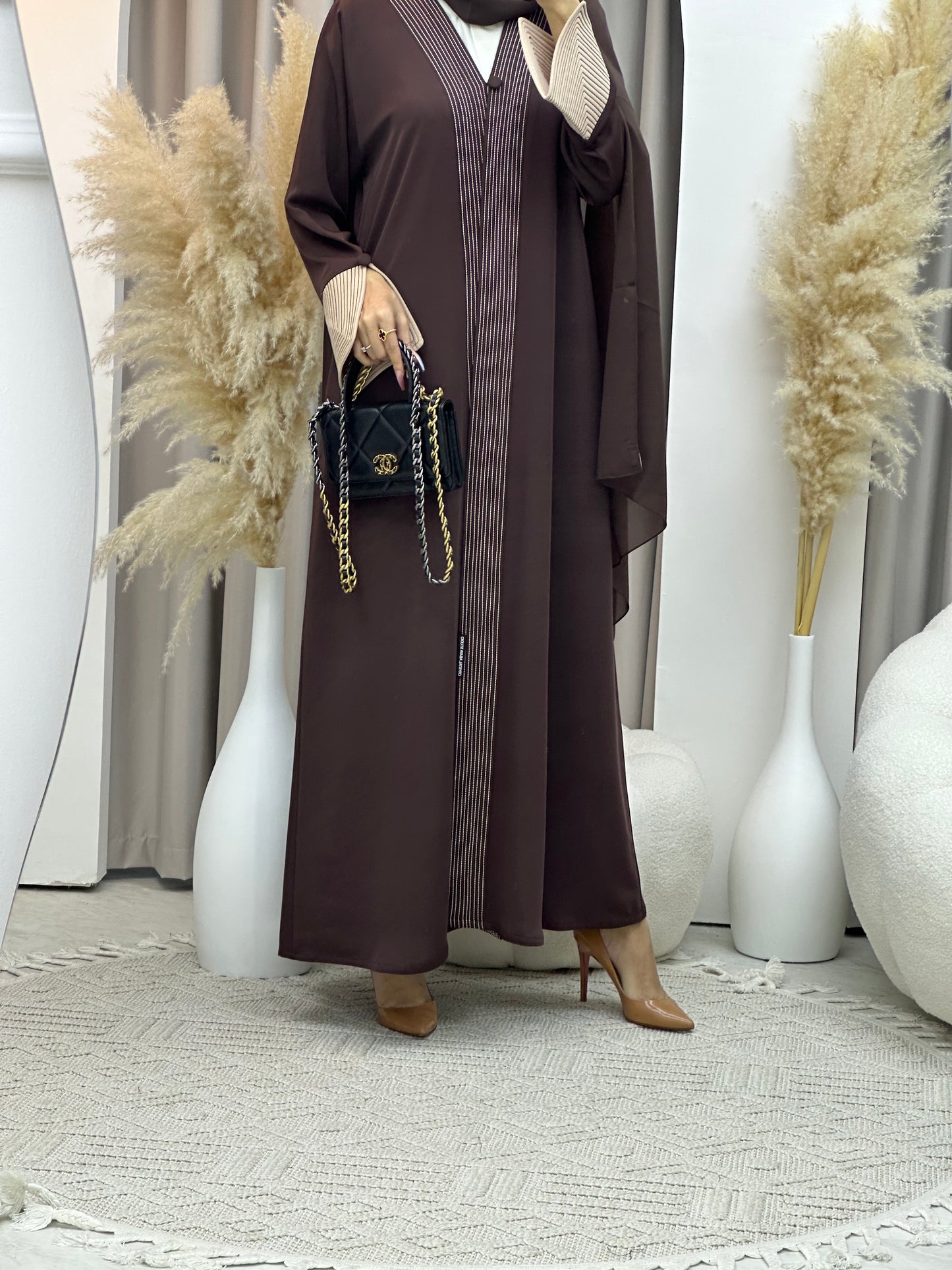 C Brown Ramadan Eid Abaya